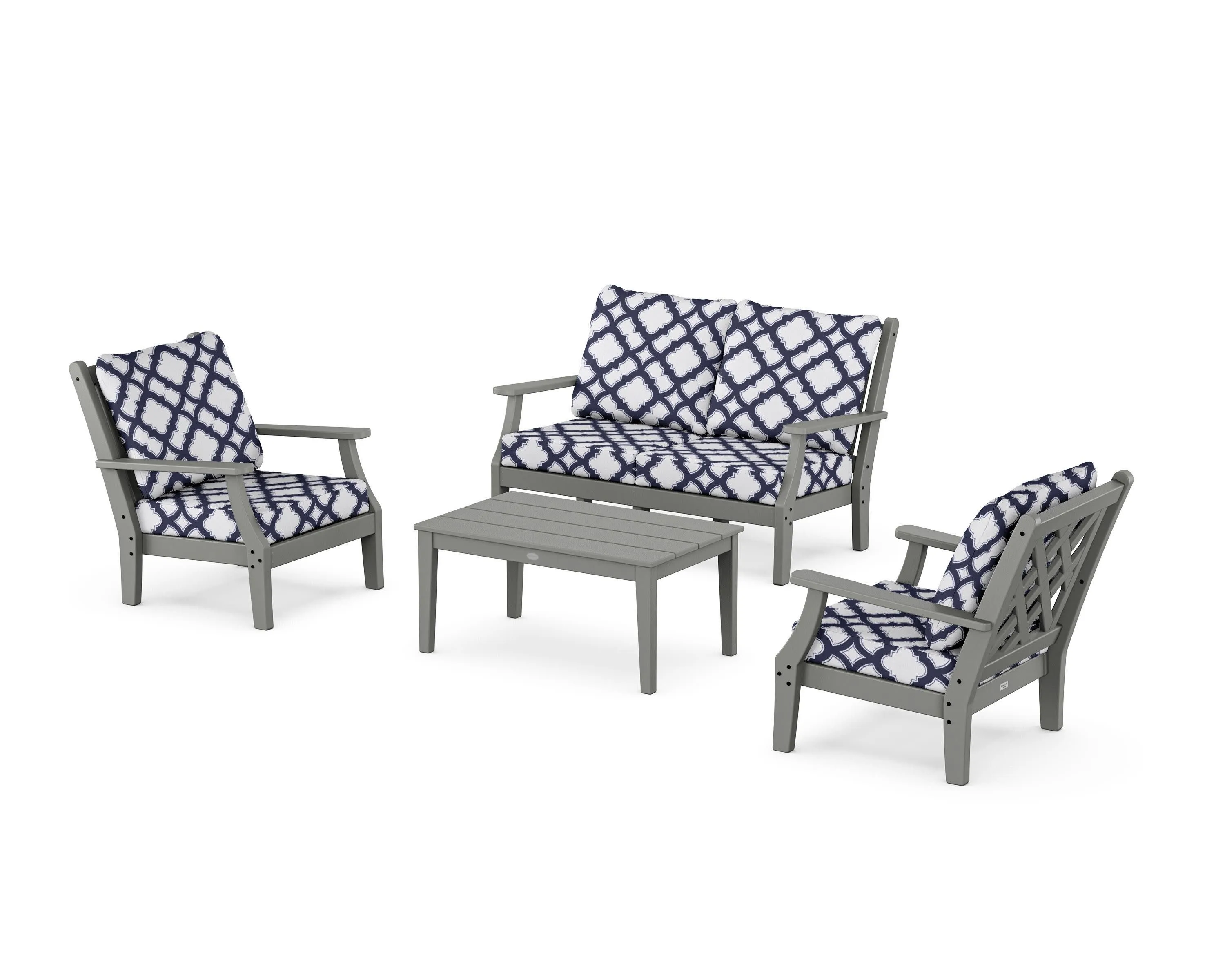 Wovendale 4-Piece Deep Seating Set with Loveseat