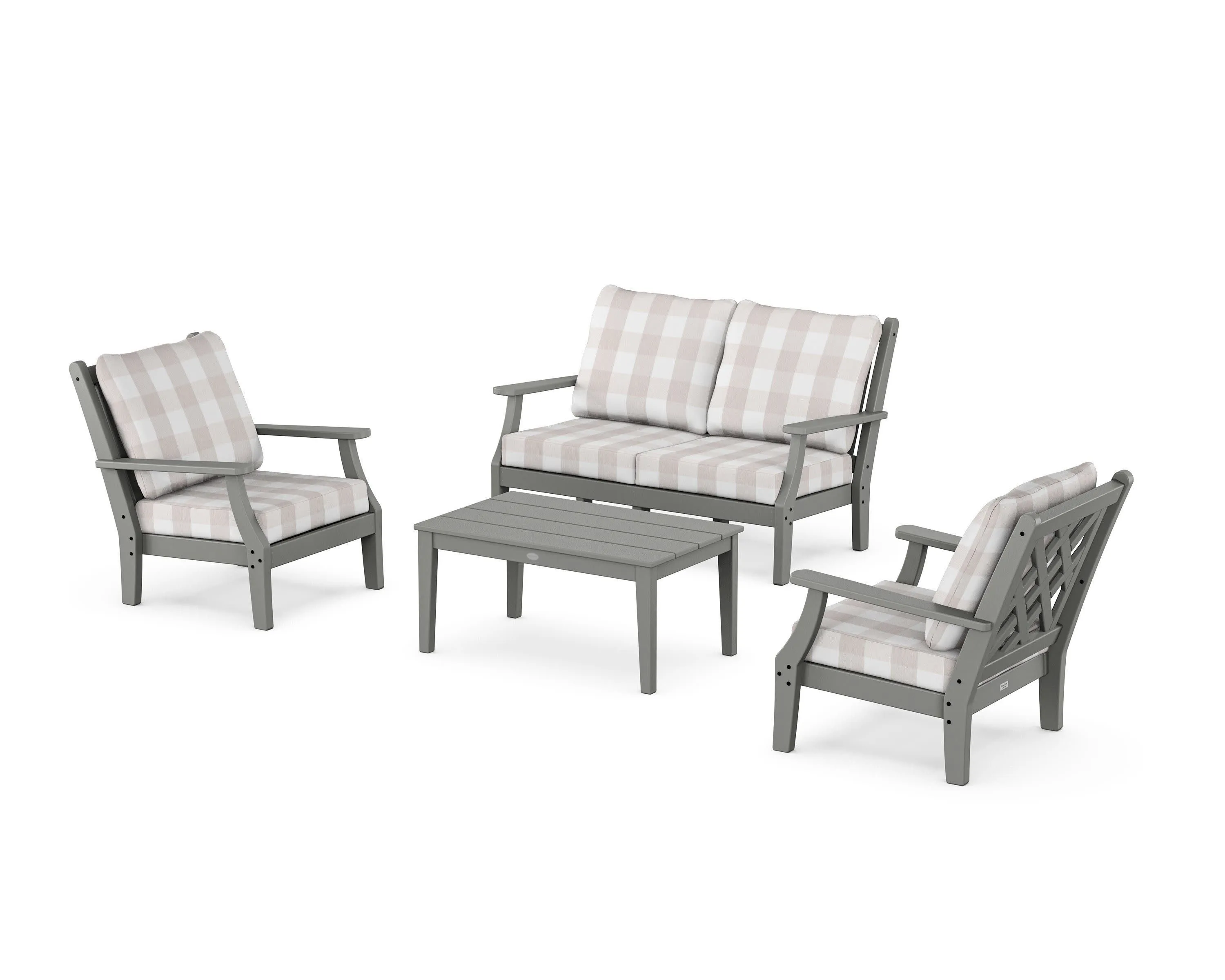 Wovendale 4-Piece Deep Seating Set with Loveseat