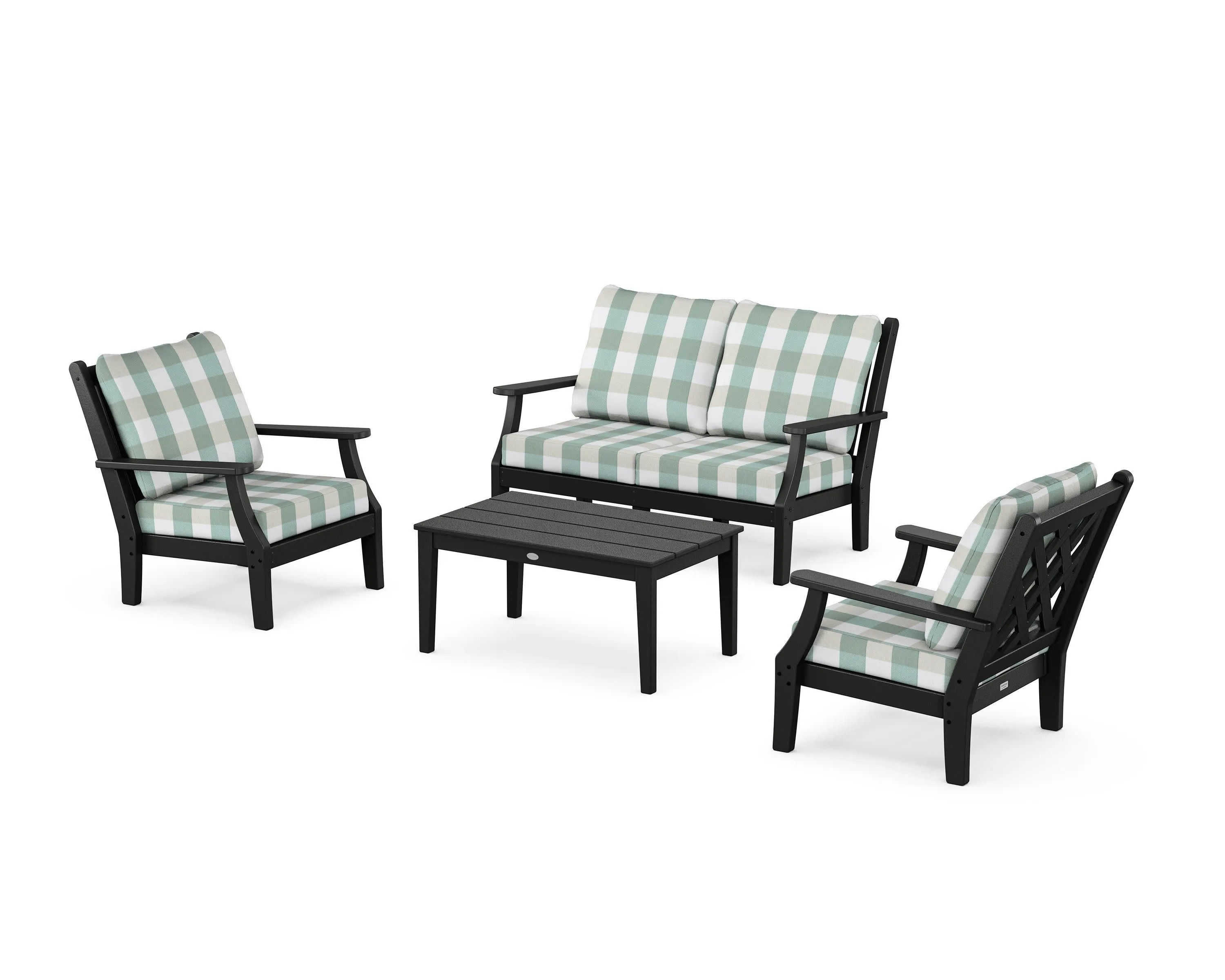 Wovendale 4-Piece Deep Seating Set with Loveseat