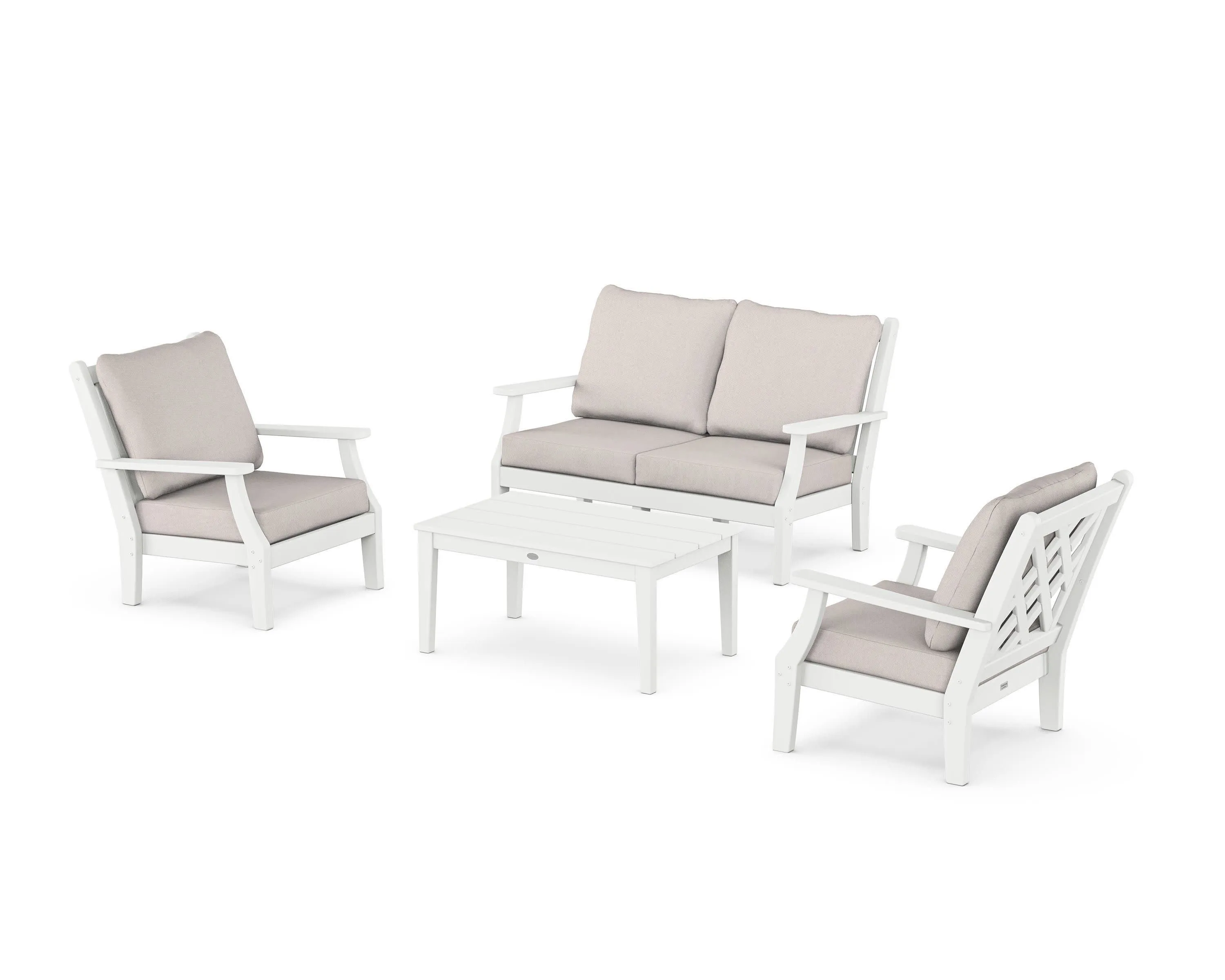 Wovendale 4-Piece Deep Seating Set with Loveseat