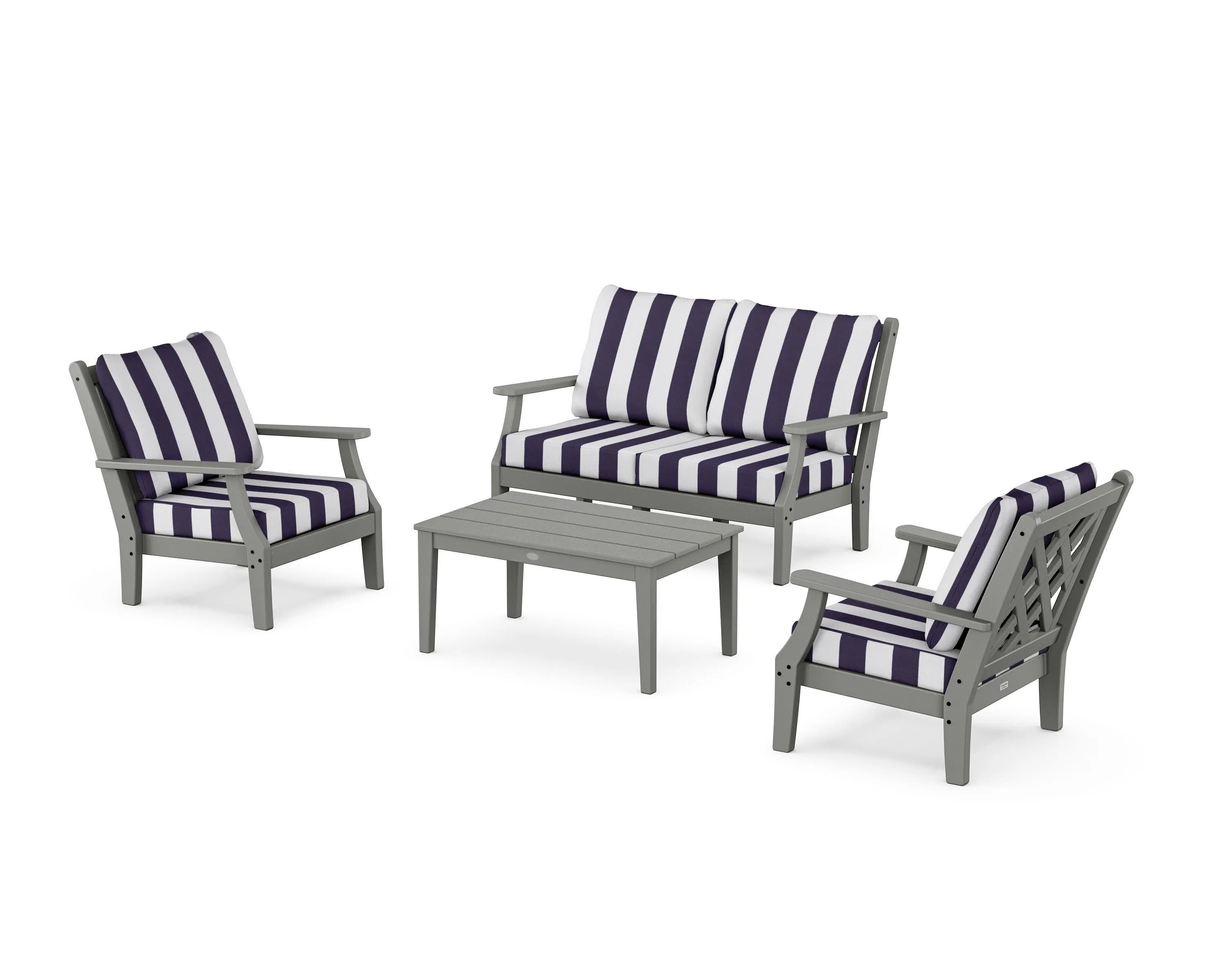 Wovendale 4-Piece Deep Seating Set with Loveseat