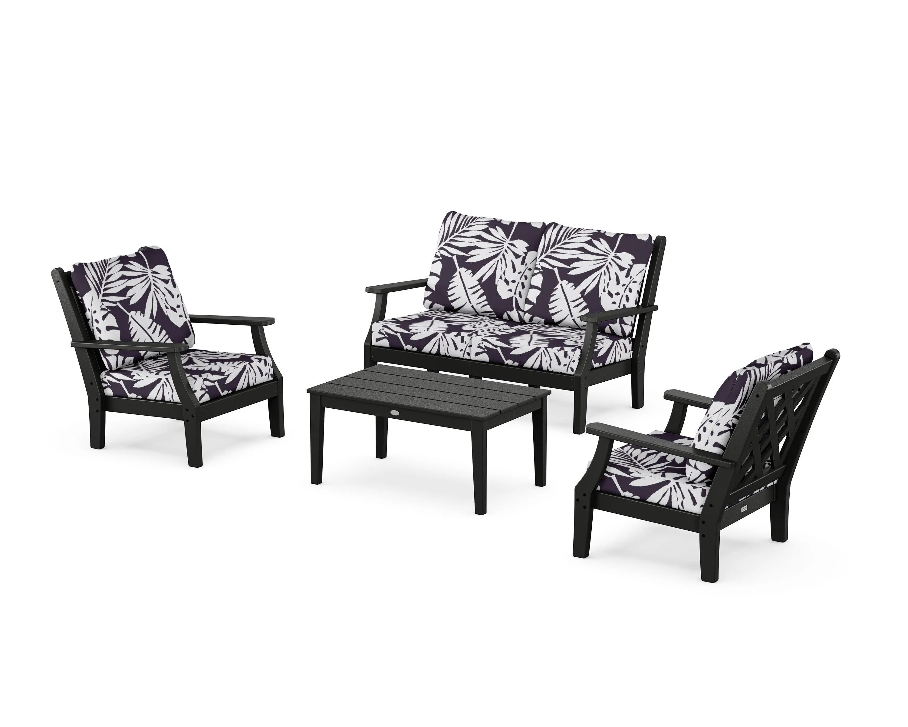 Wovendale 4-Piece Deep Seating Set with Loveseat
