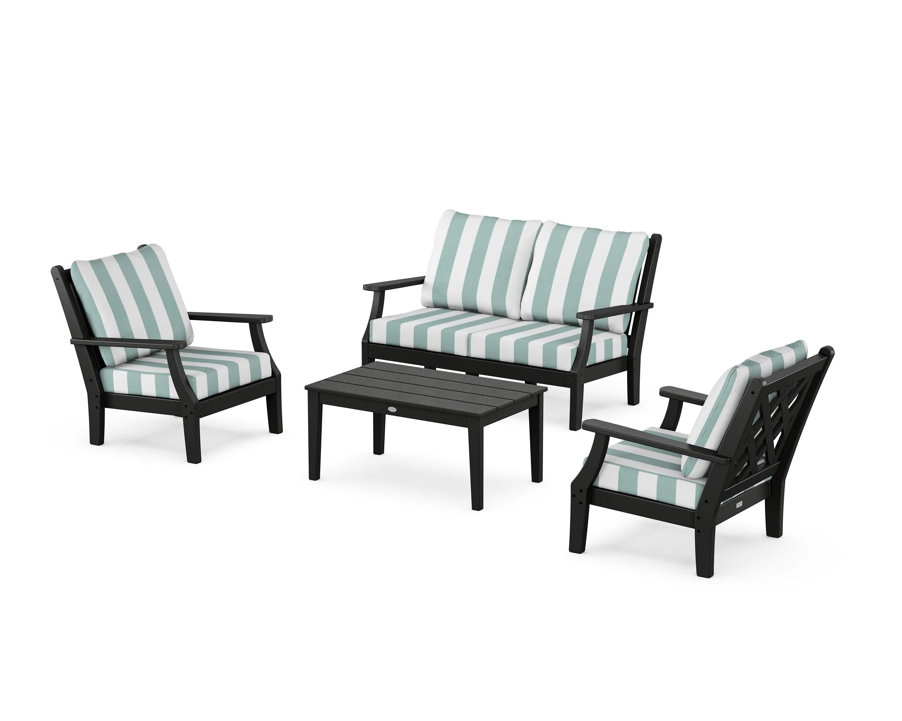 Wovendale 4-Piece Deep Seating Set with Loveseat