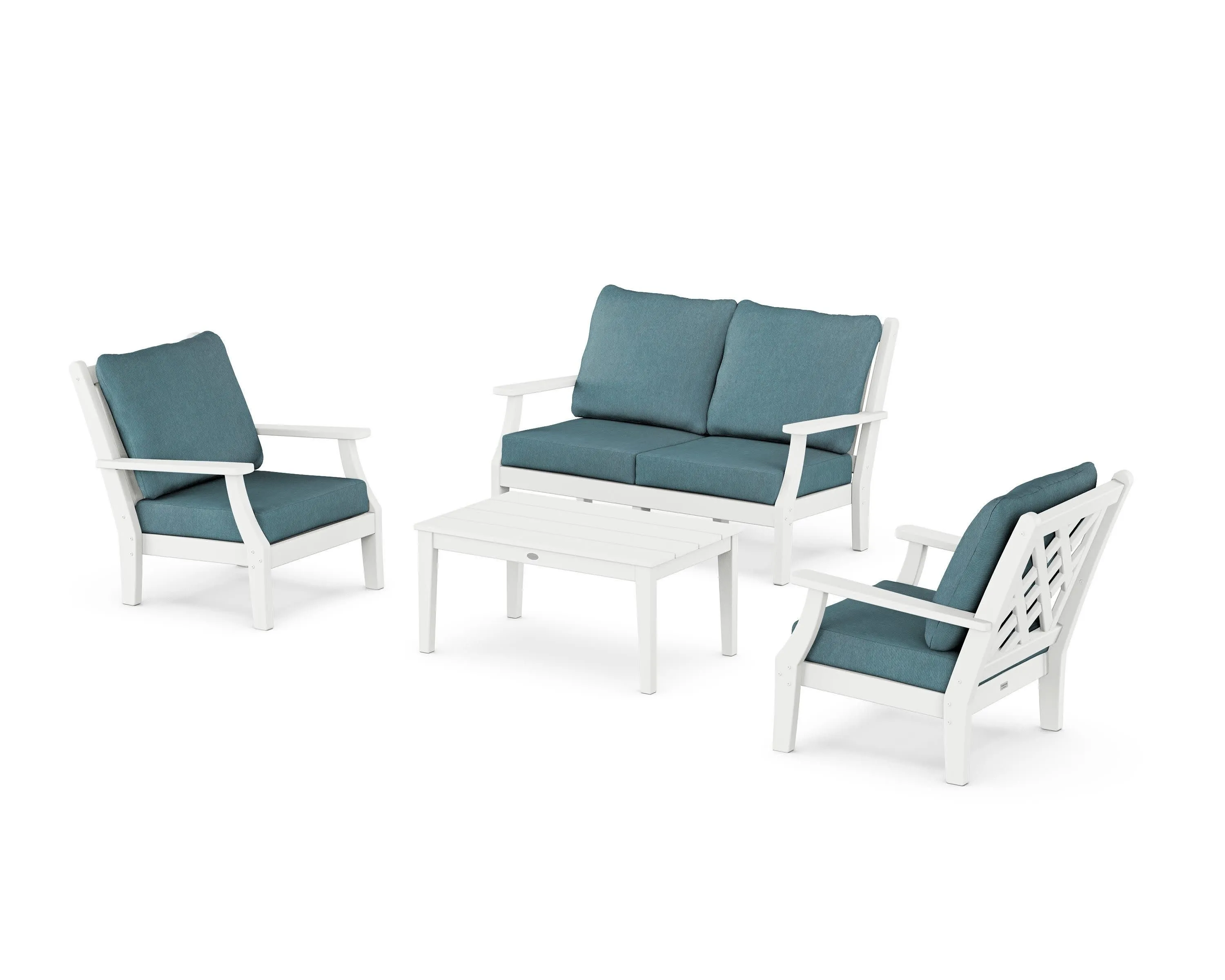 Wovendale 4-Piece Deep Seating Set with Loveseat
