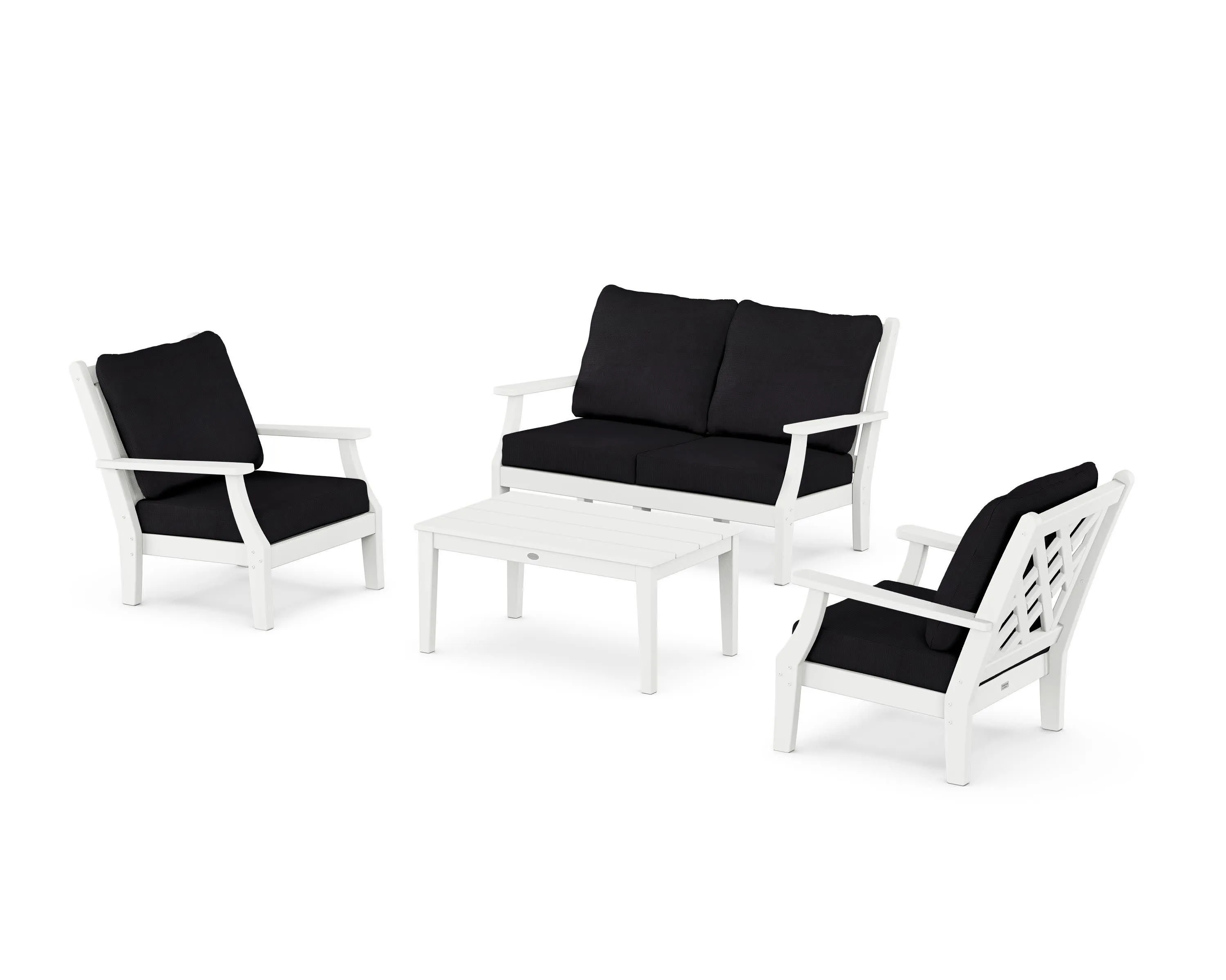Wovendale 4-Piece Deep Seating Set with Loveseat