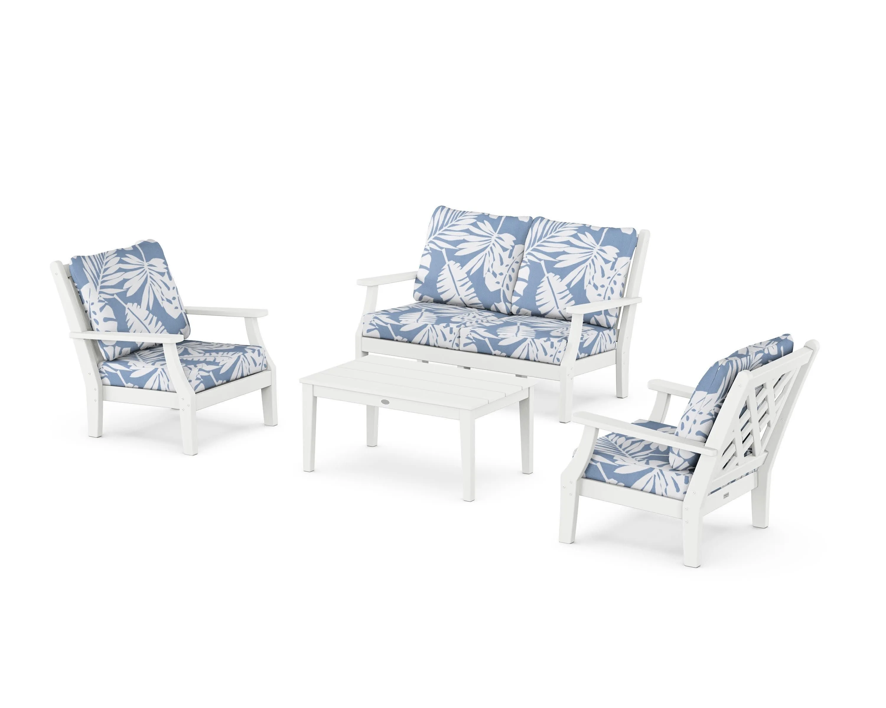 Wovendale 4-Piece Deep Seating Set with Loveseat