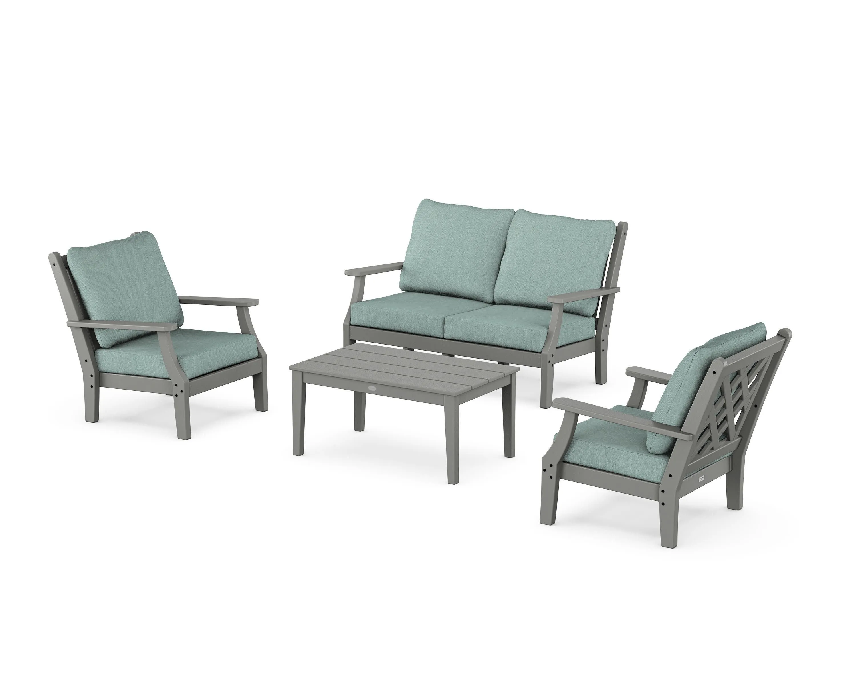 Wovendale 4-Piece Deep Seating Set with Loveseat