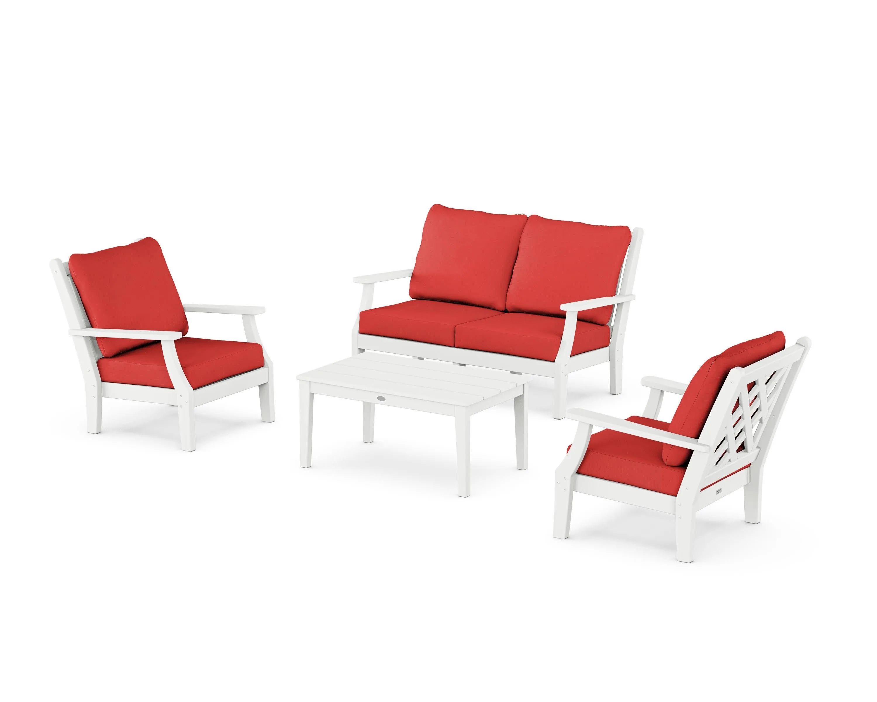 Wovendale 4-Piece Deep Seating Set with Loveseat