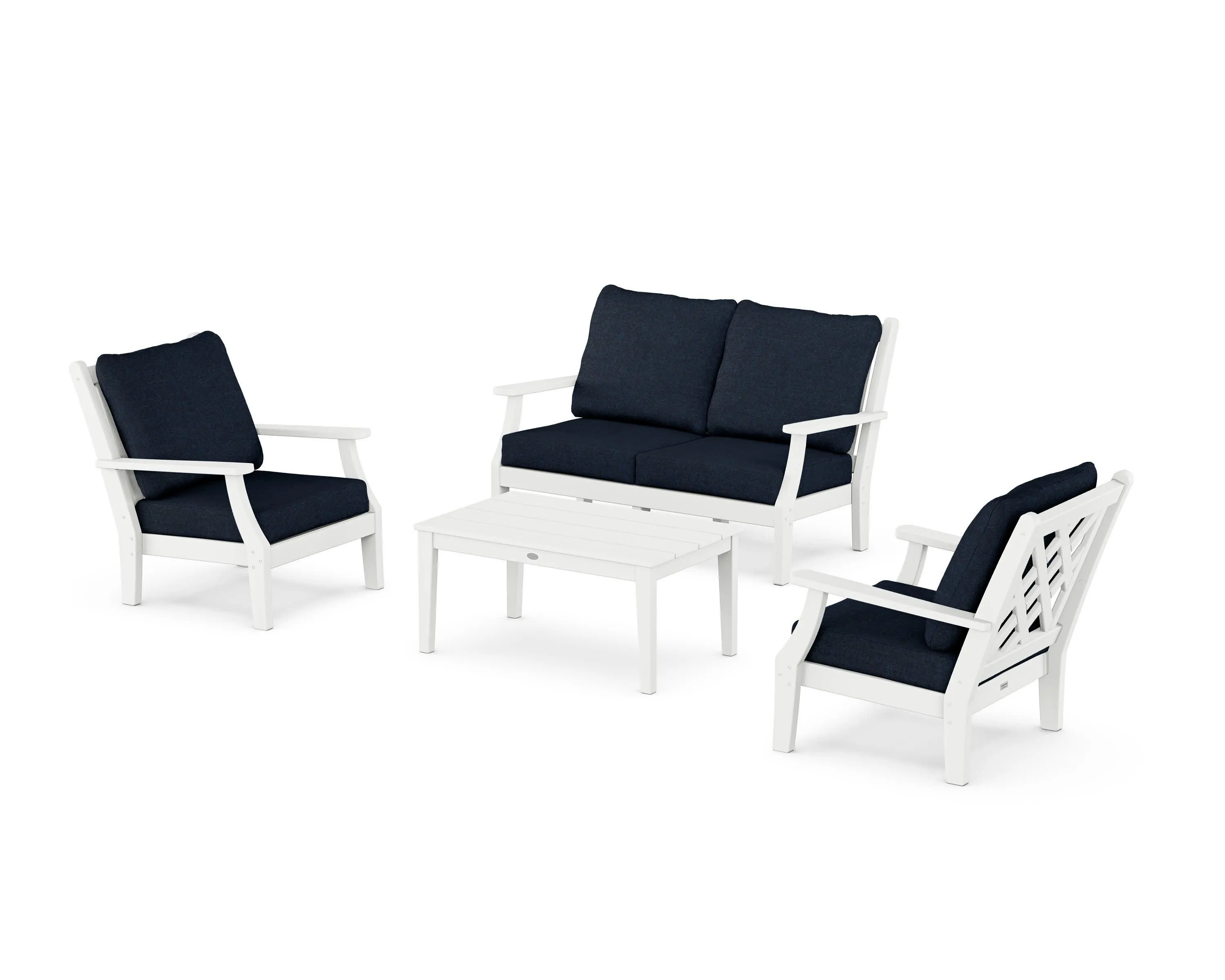Wovendale 4-Piece Deep Seating Set with Loveseat