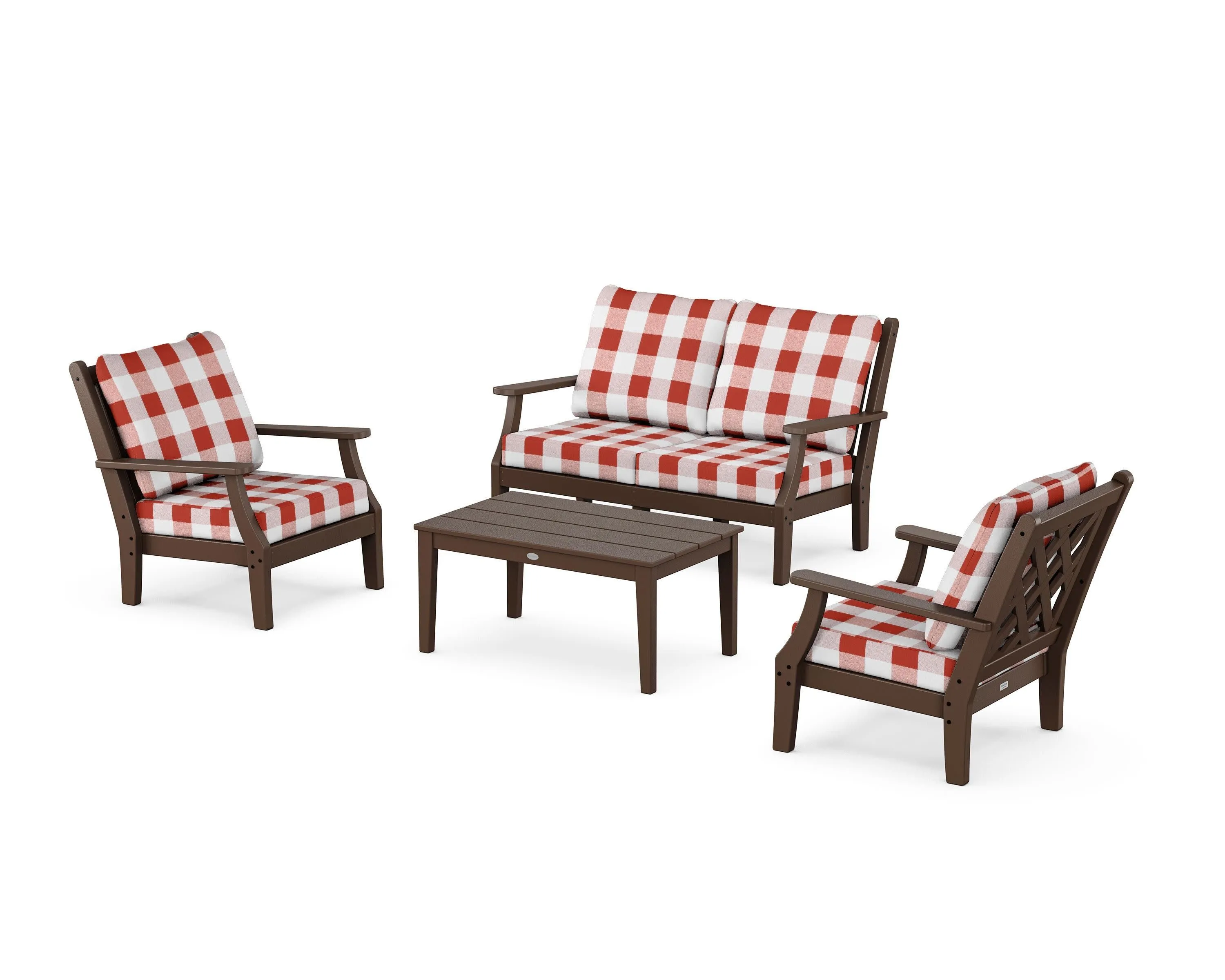 Wovendale 4-Piece Deep Seating Set with Loveseat