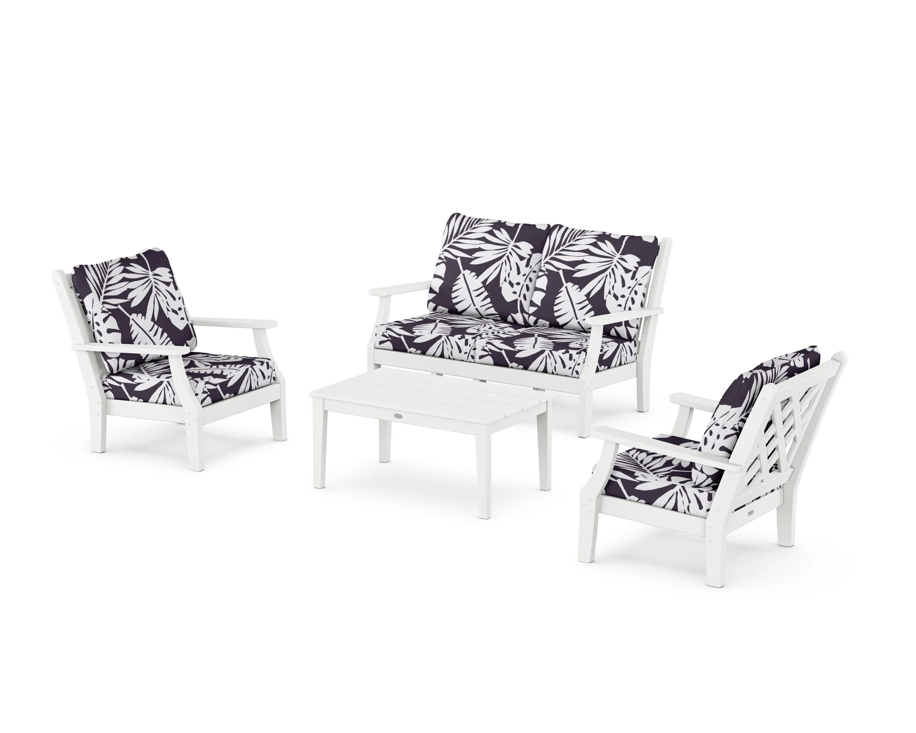 Wovendale 4-Piece Deep Seating Set with Loveseat