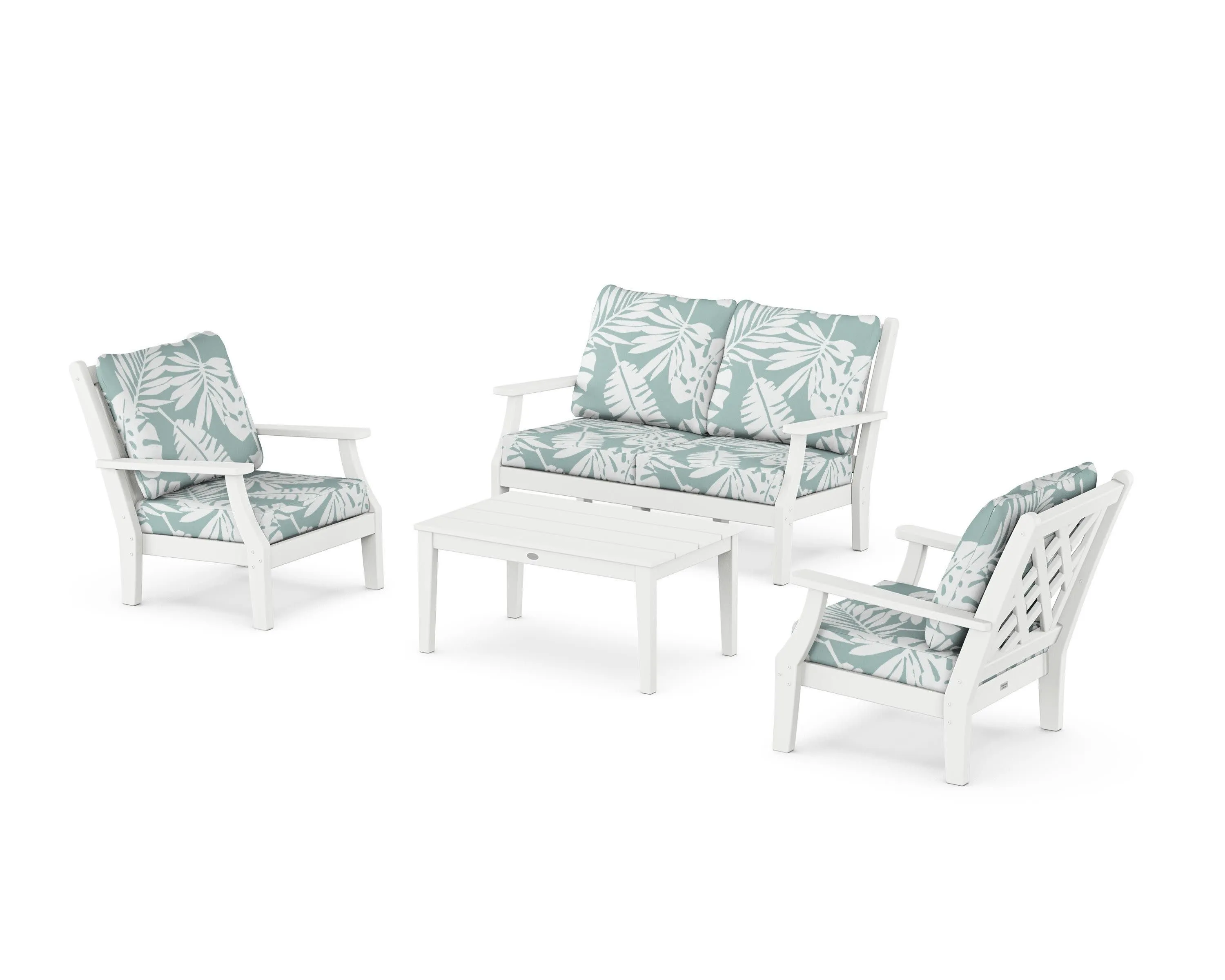 Wovendale 4-Piece Deep Seating Set with Loveseat