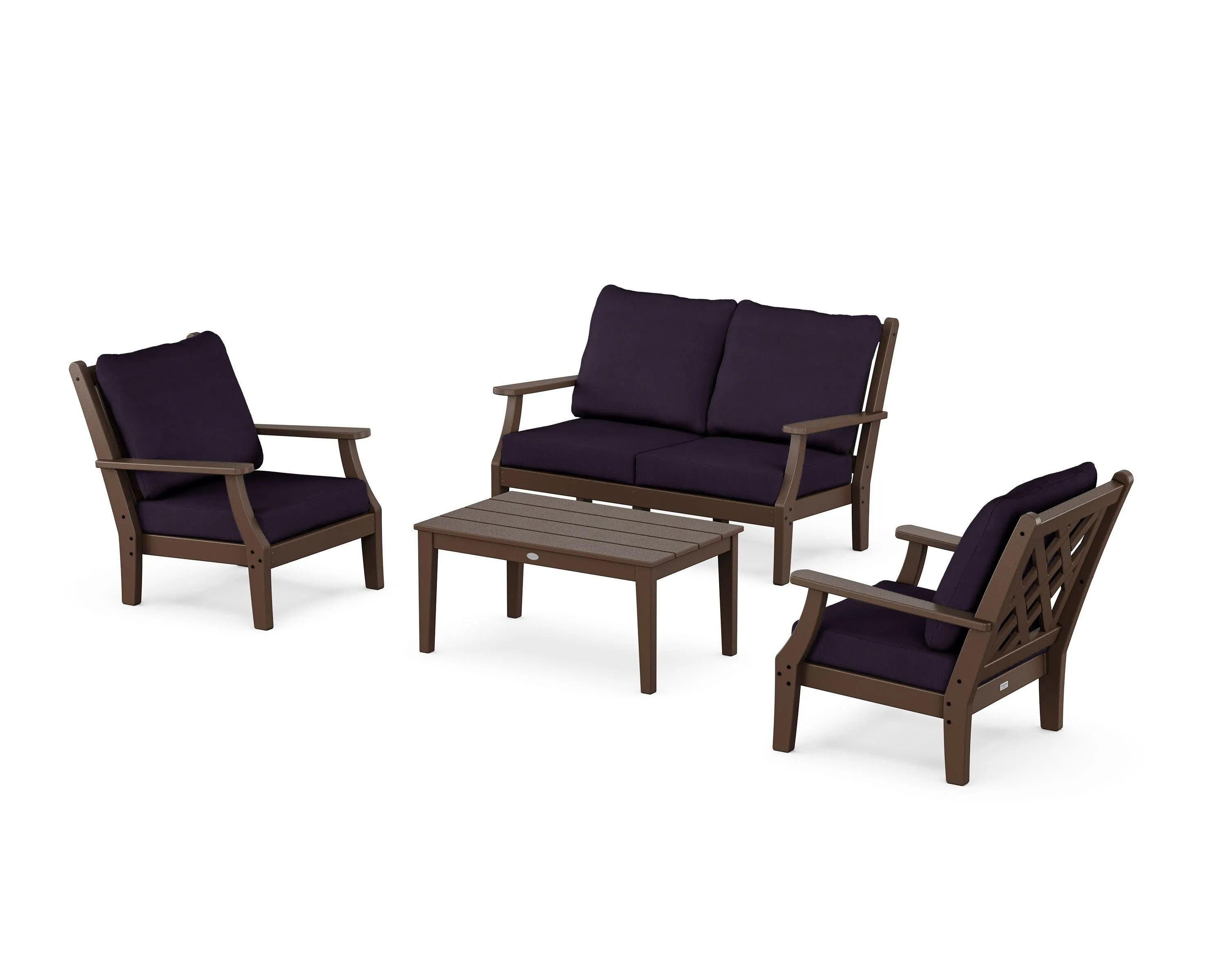 Wovendale 4-Piece Deep Seating Set with Loveseat