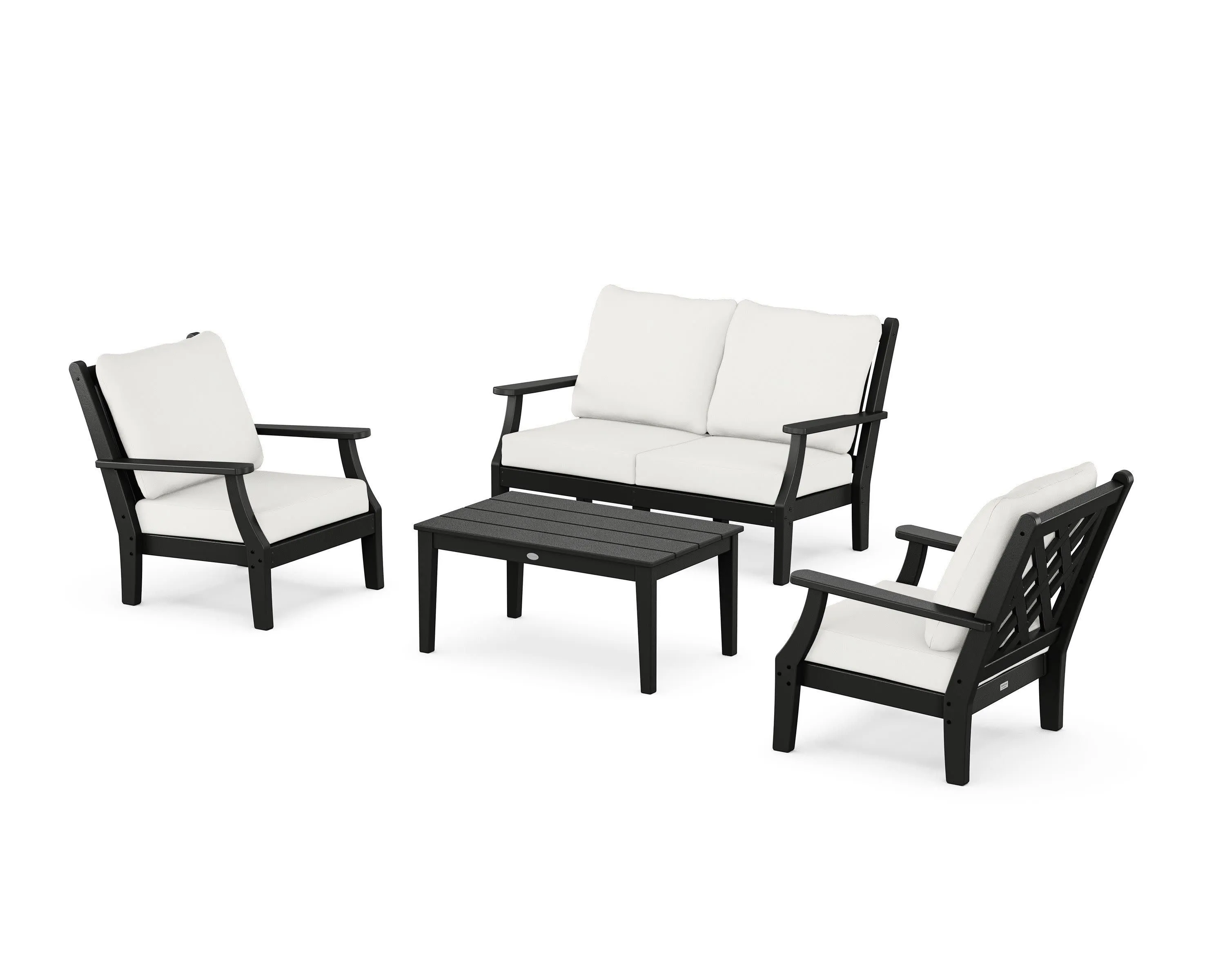 Wovendale 4-Piece Deep Seating Set with Loveseat