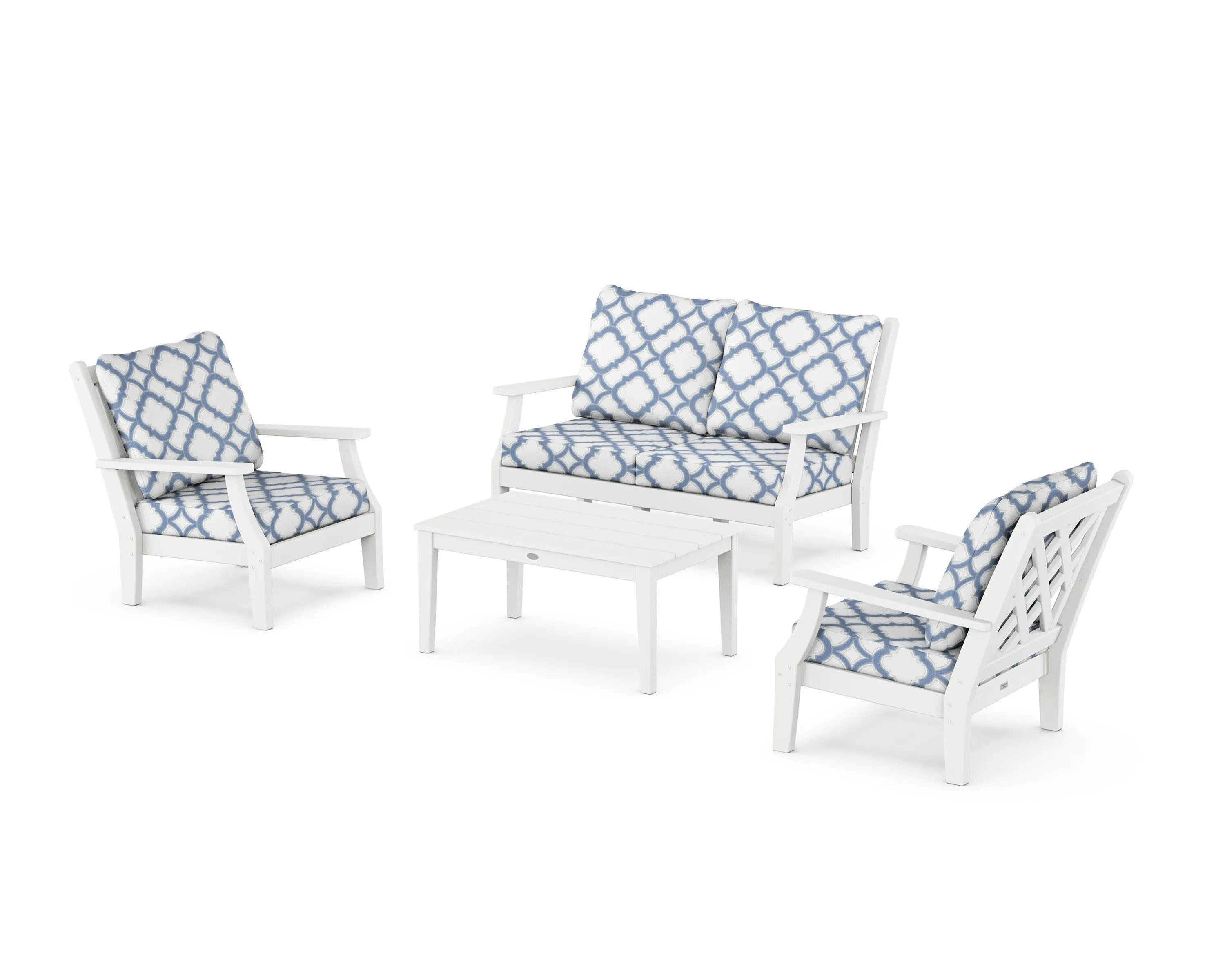 Wovendale 4-Piece Deep Seating Set with Loveseat