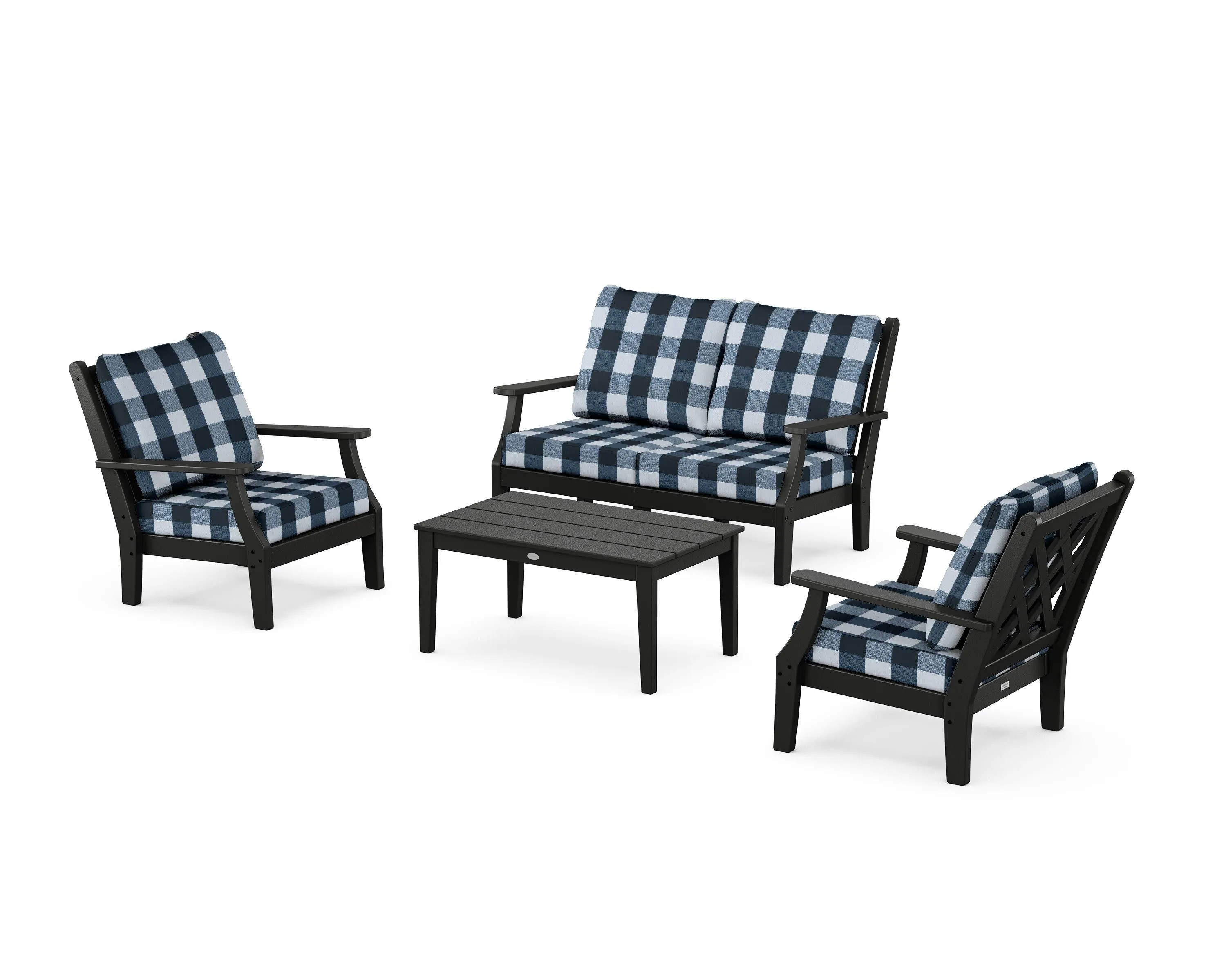 Wovendale 4-Piece Deep Seating Set with Loveseat