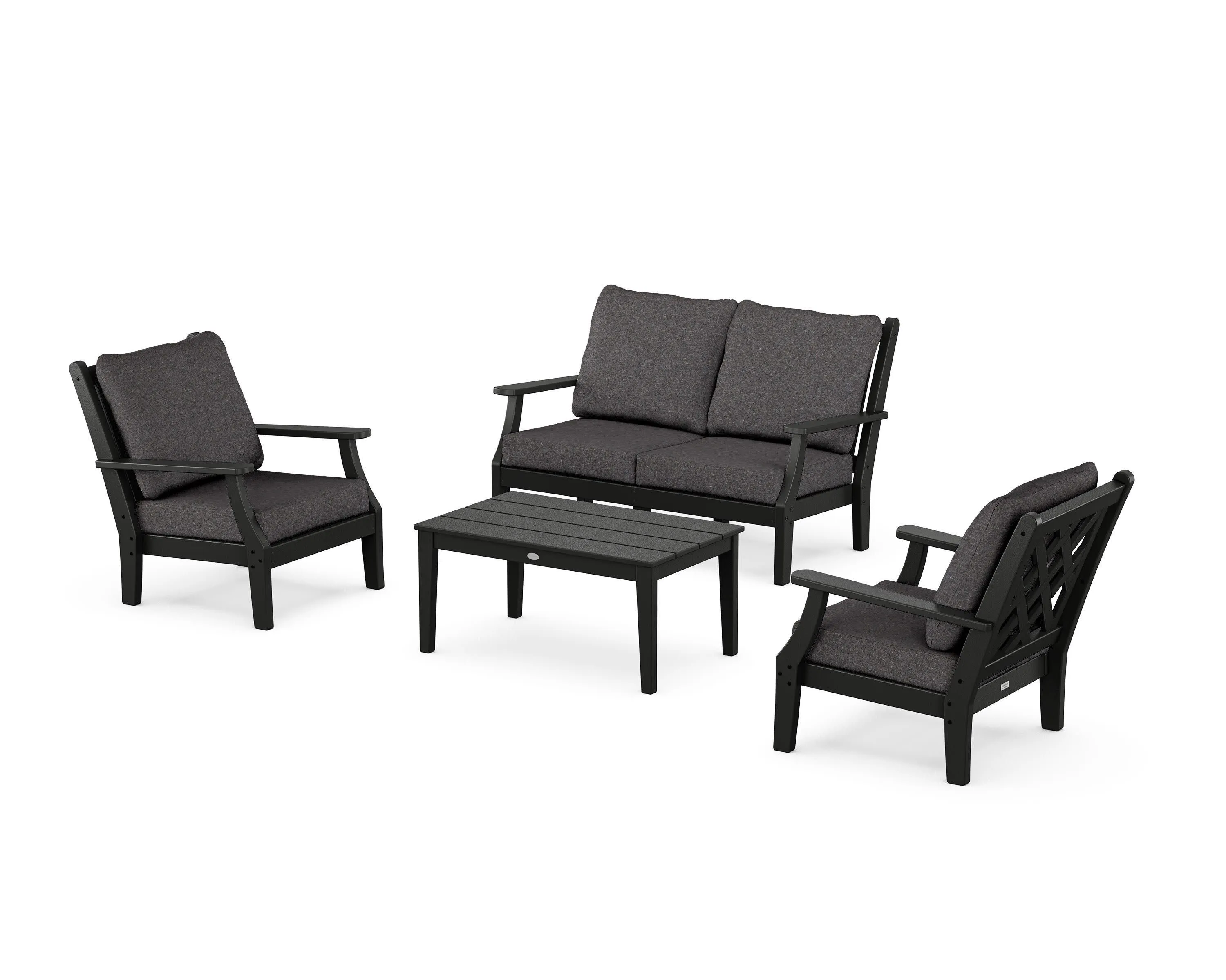 Wovendale 4-Piece Deep Seating Set with Loveseat