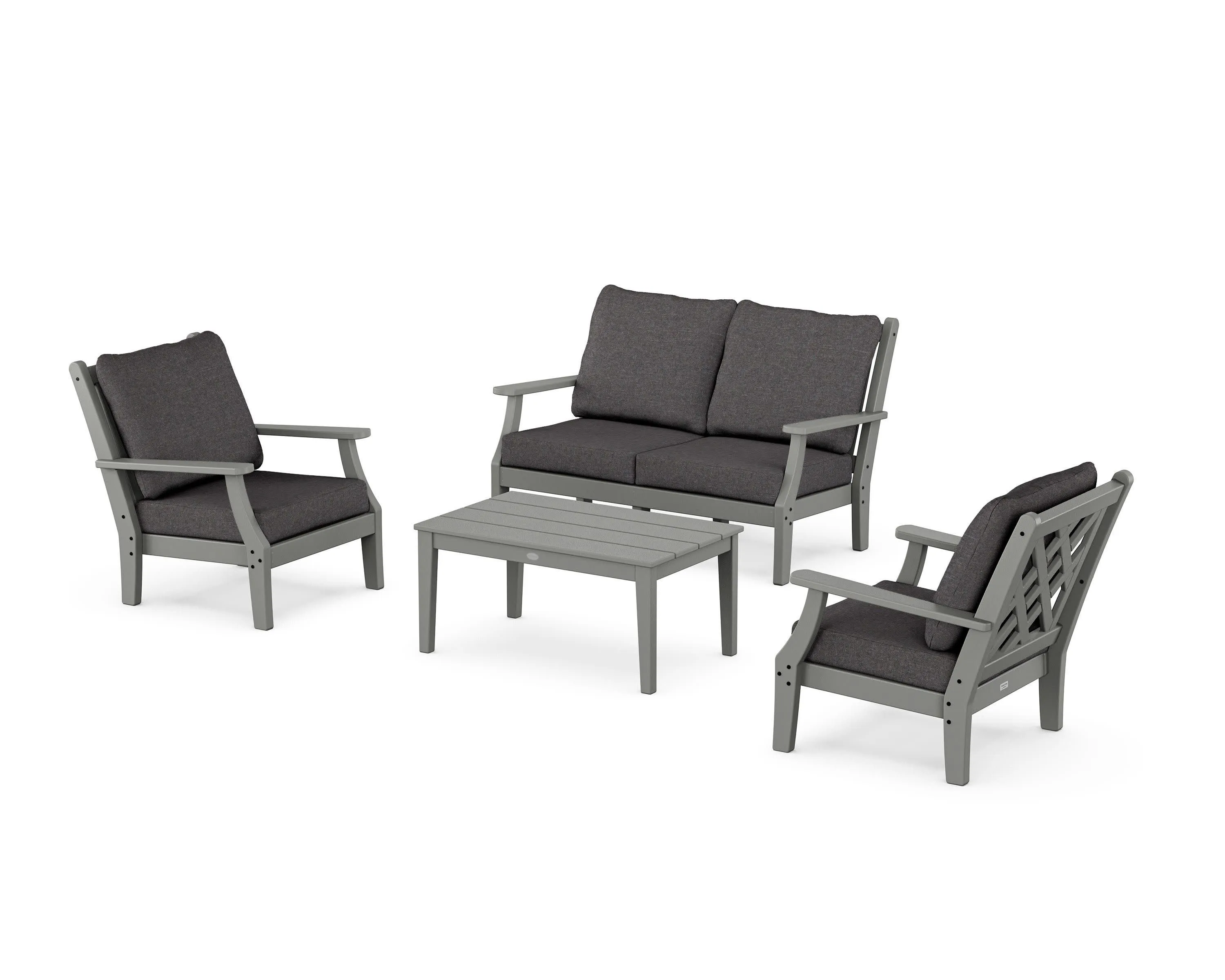 Wovendale 4-Piece Deep Seating Set with Loveseat