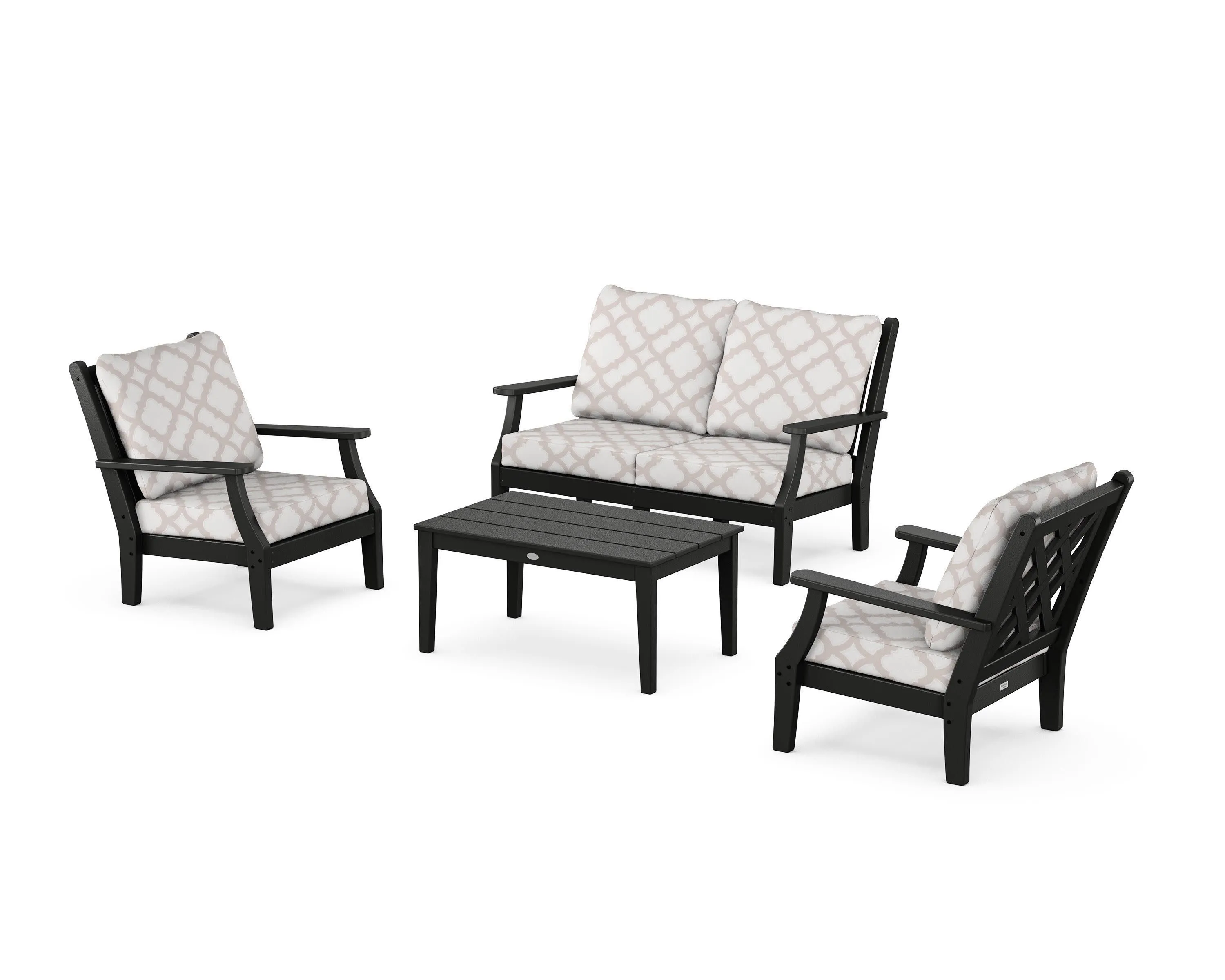 Wovendale 4-Piece Deep Seating Set with Loveseat