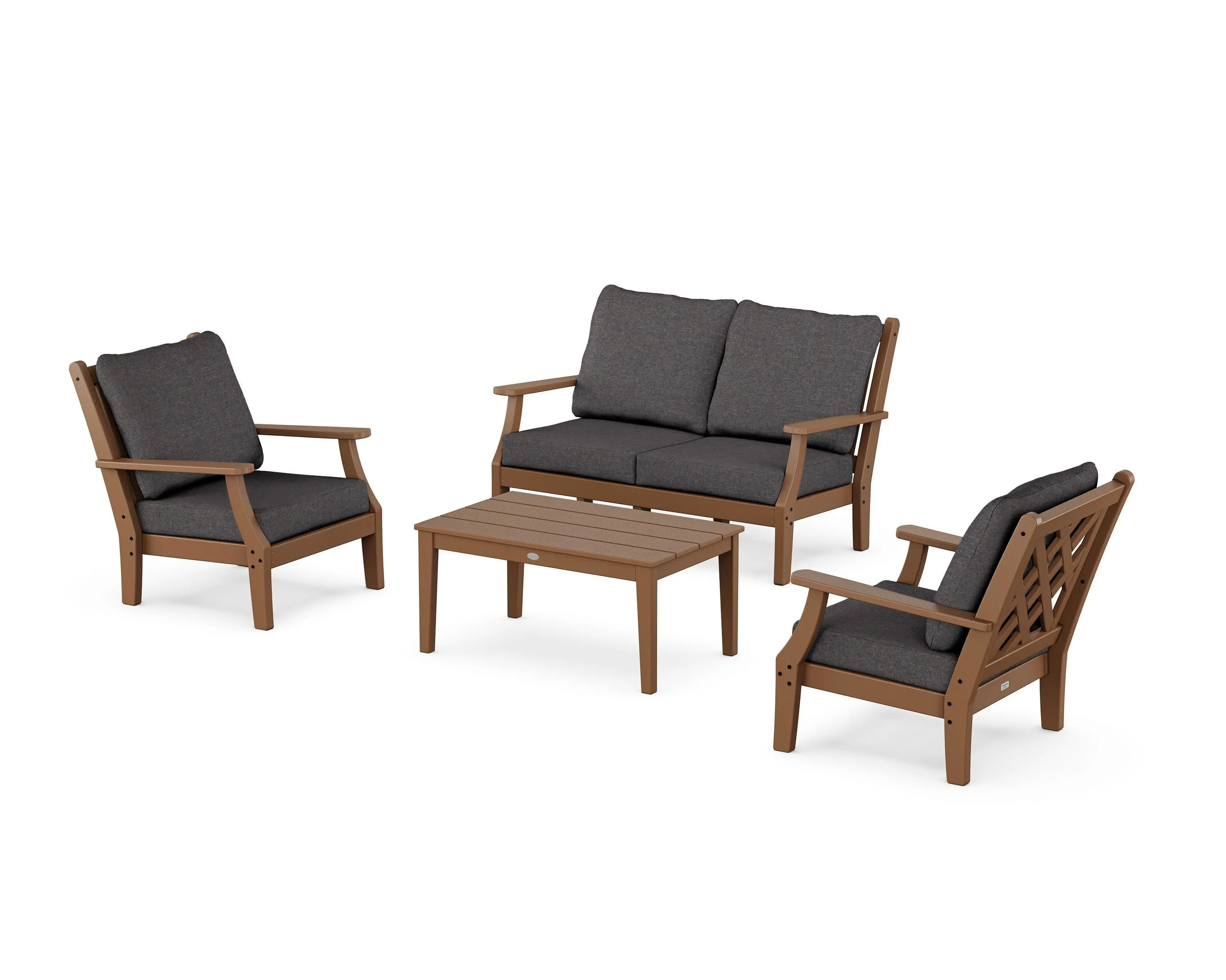 Wovendale 4-Piece Deep Seating Set with Loveseat