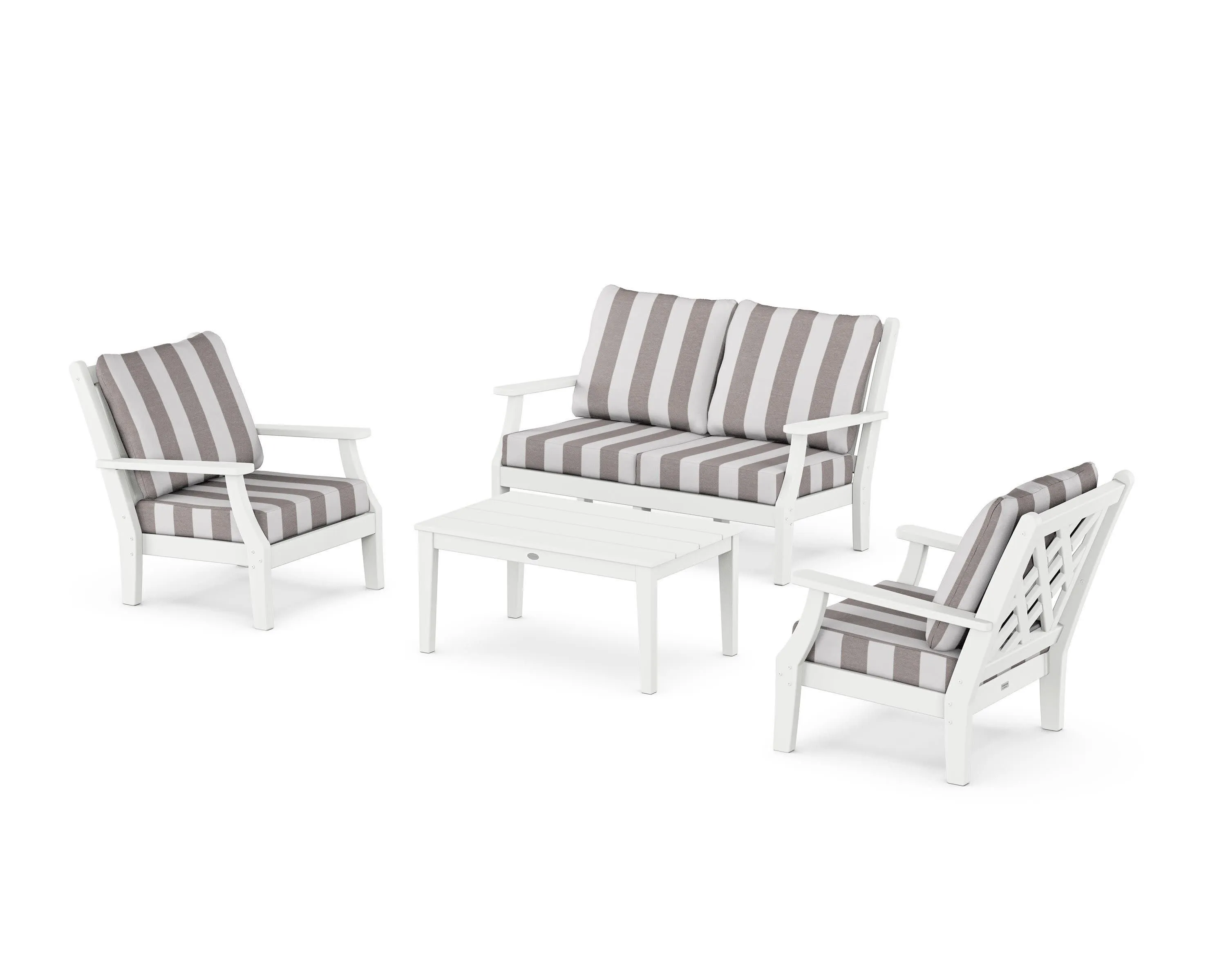 Wovendale 4-Piece Deep Seating Set with Loveseat