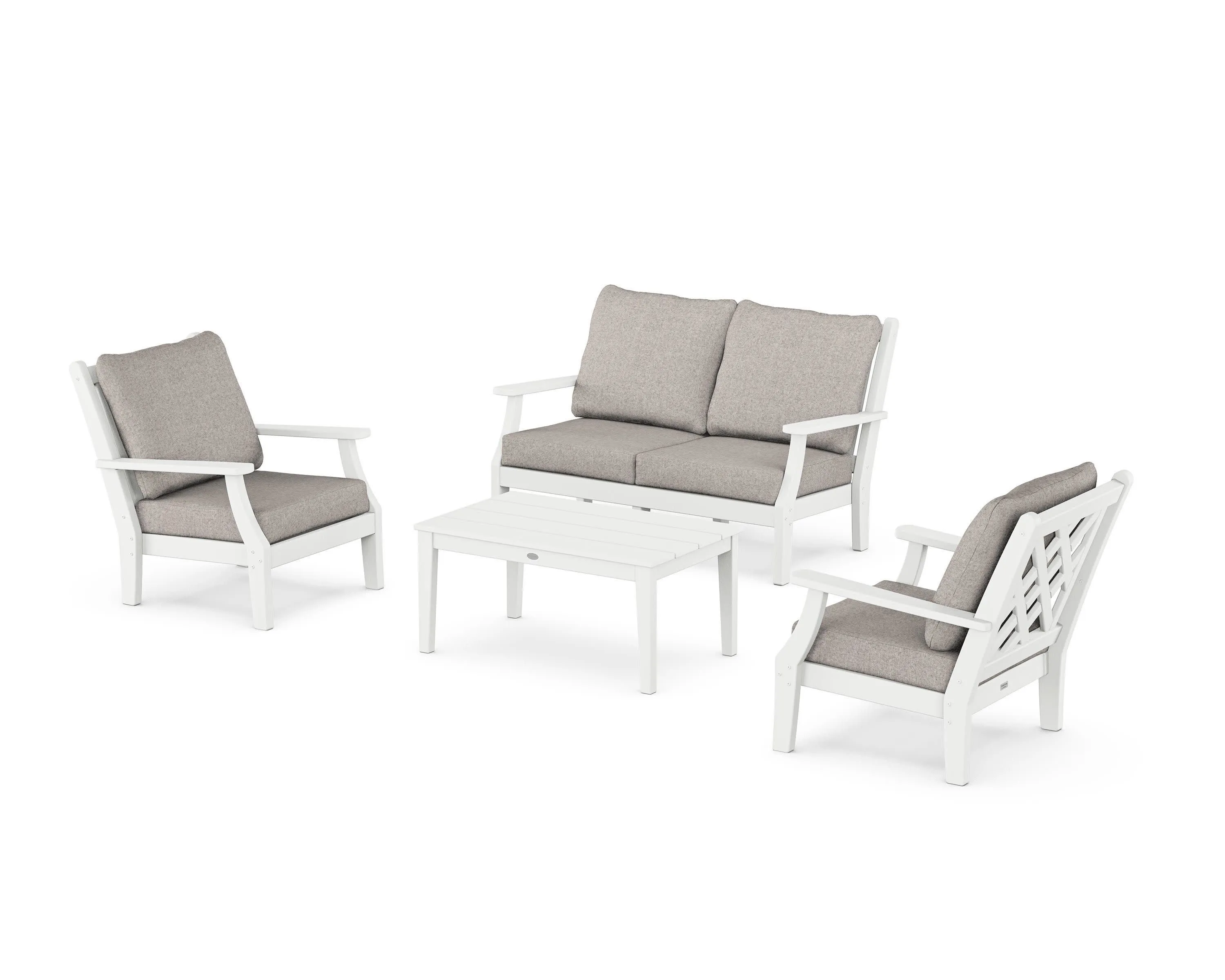 Wovendale 4-Piece Deep Seating Set with Loveseat