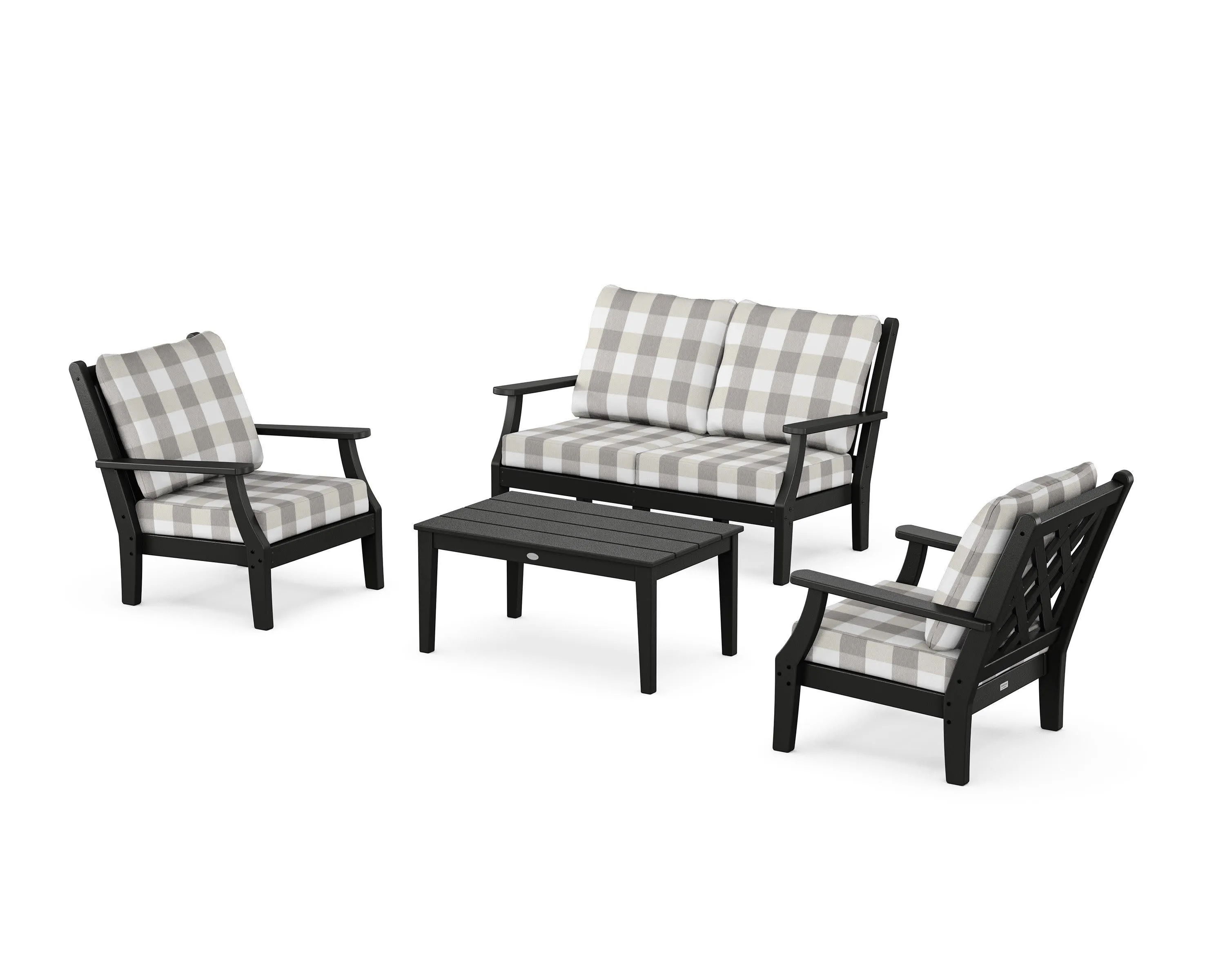 Wovendale 4-Piece Deep Seating Set with Loveseat