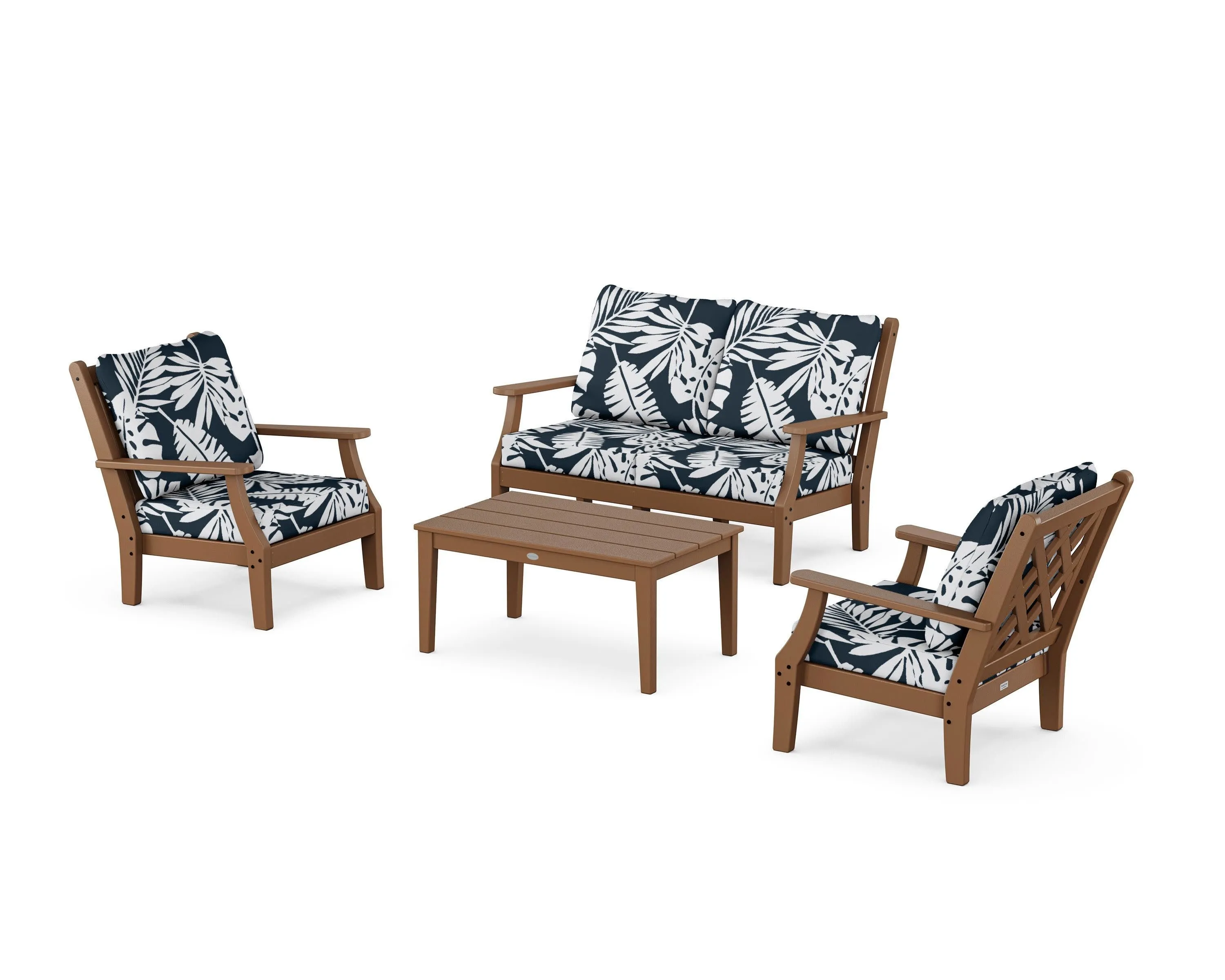 Wovendale 4-Piece Deep Seating Set with Loveseat