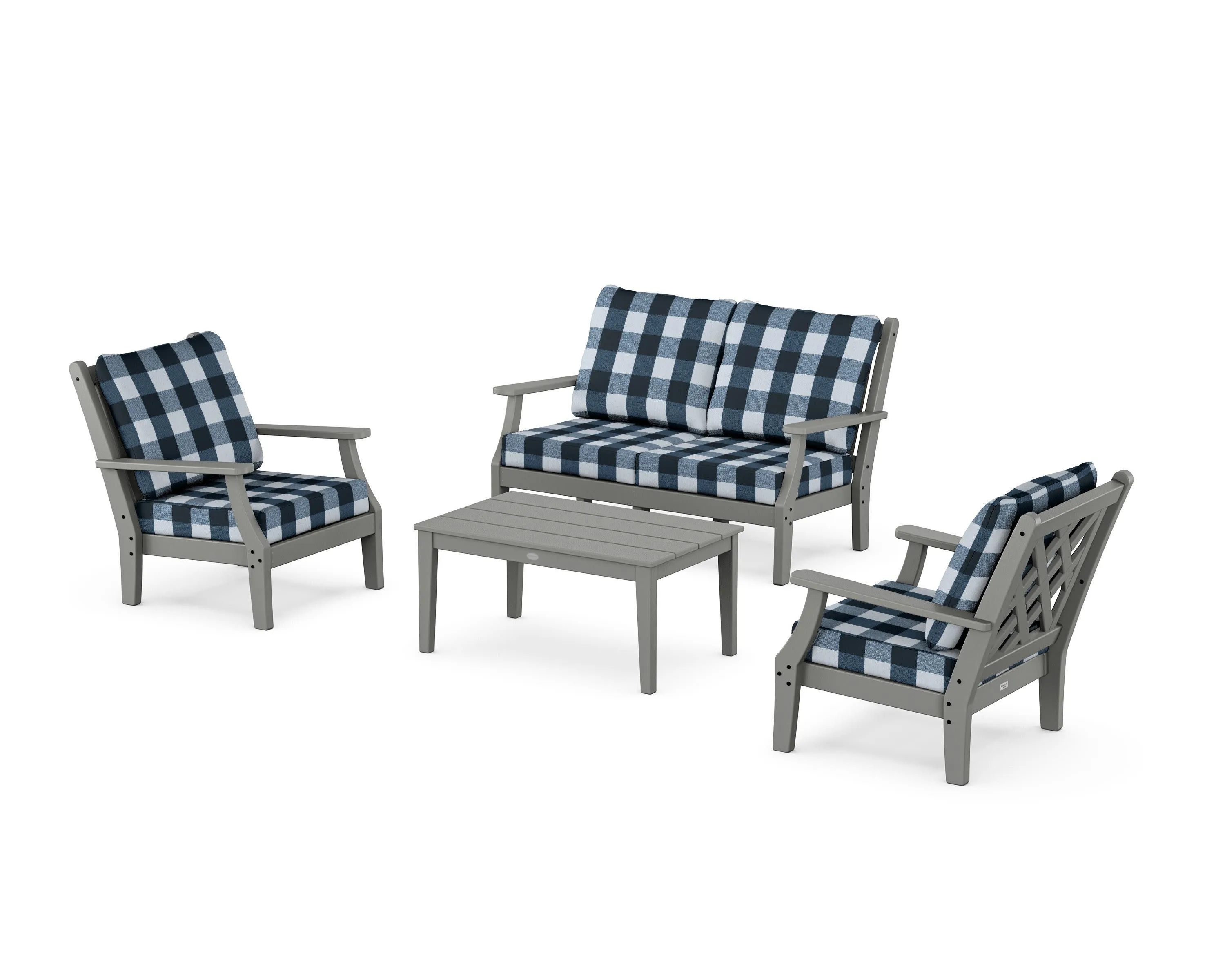 Wovendale 4-Piece Deep Seating Set with Loveseat