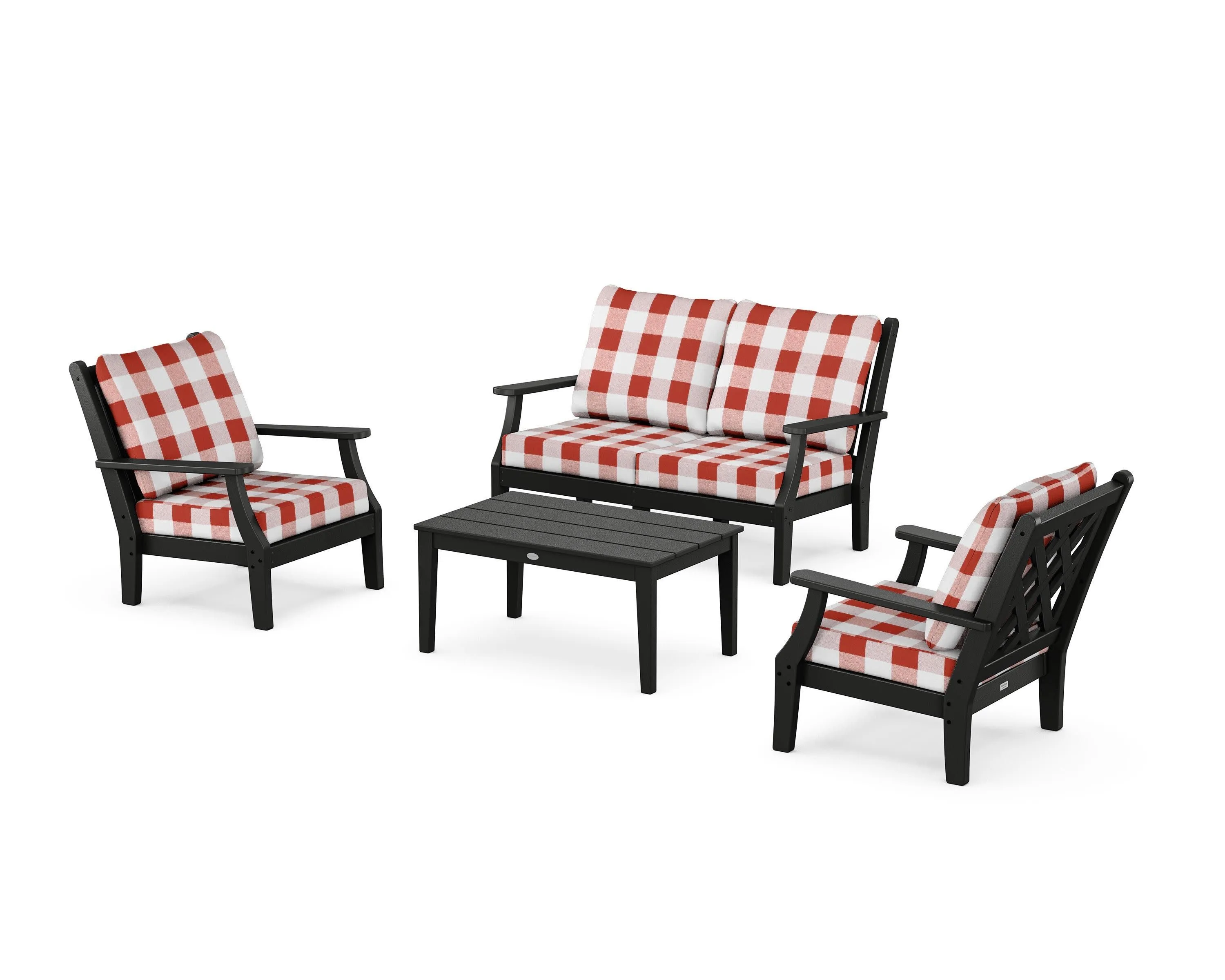 Wovendale 4-Piece Deep Seating Set with Loveseat