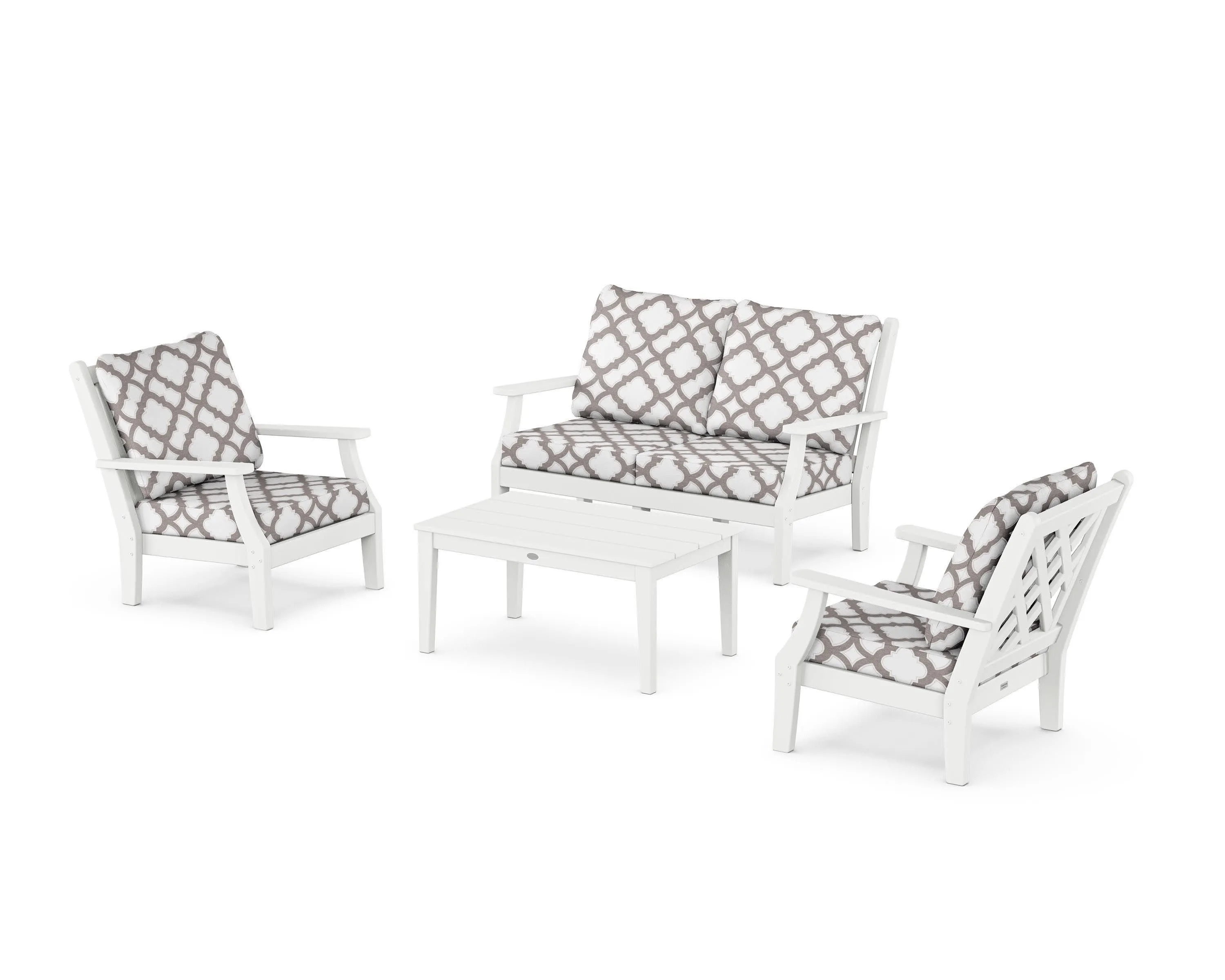 Wovendale 4-Piece Deep Seating Set with Loveseat