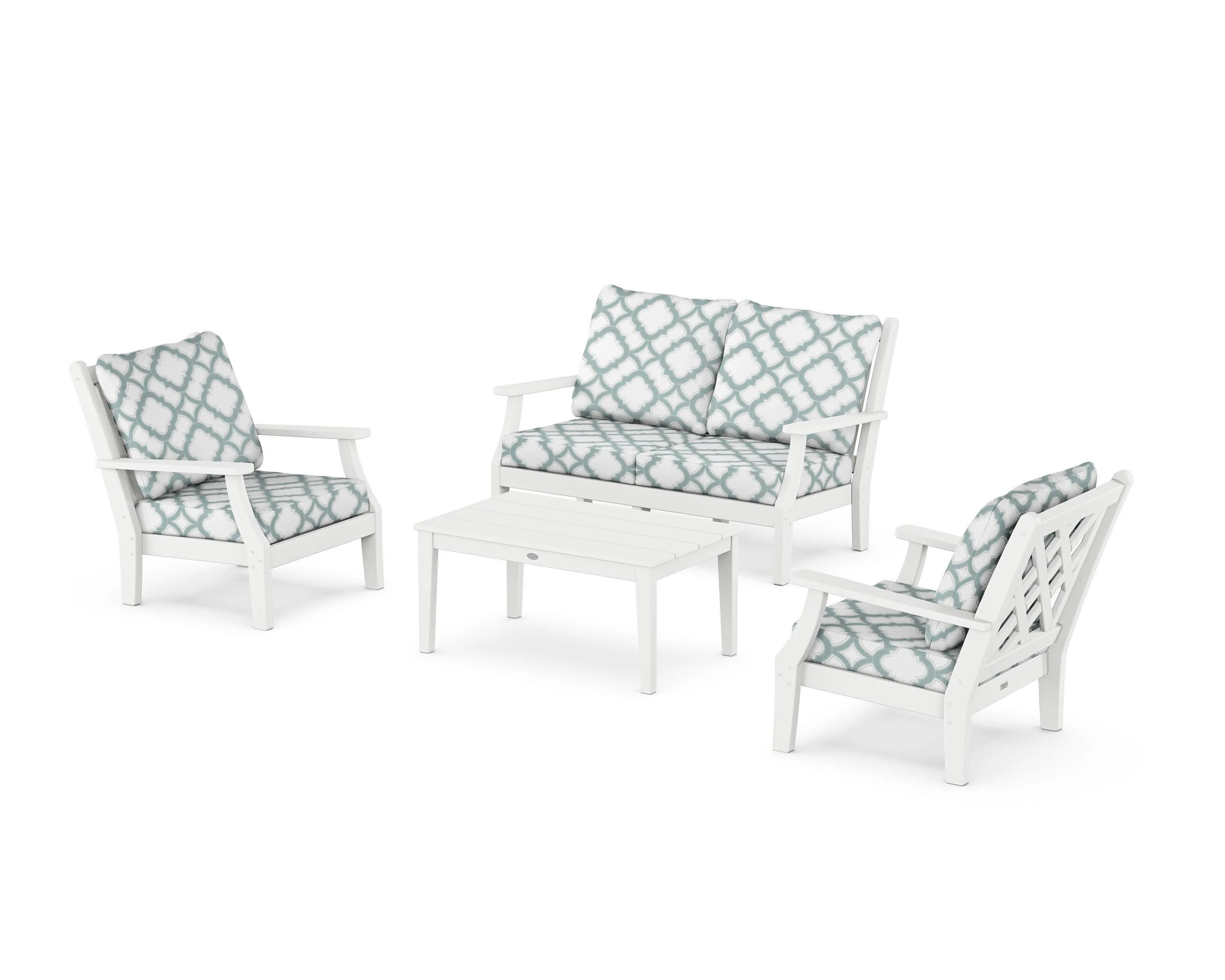 Wovendale 4-Piece Deep Seating Set with Loveseat