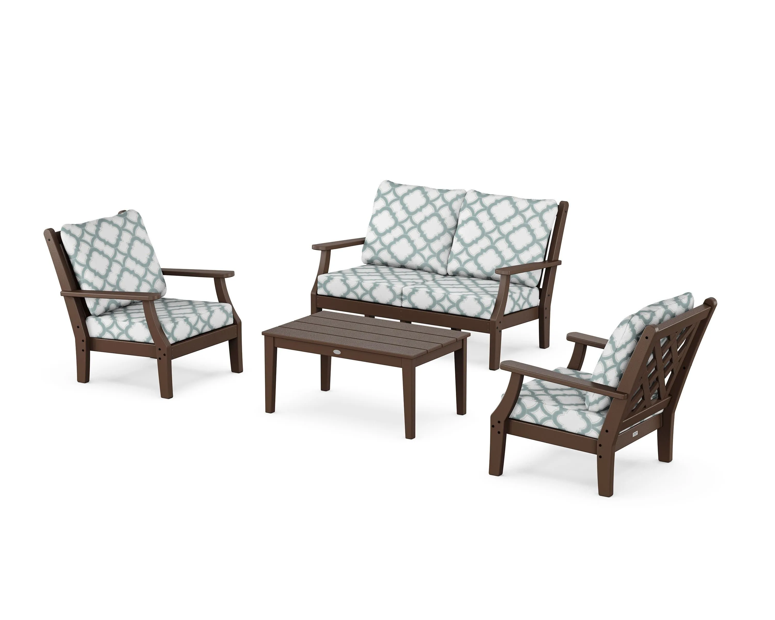Wovendale 4-Piece Deep Seating Set with Loveseat