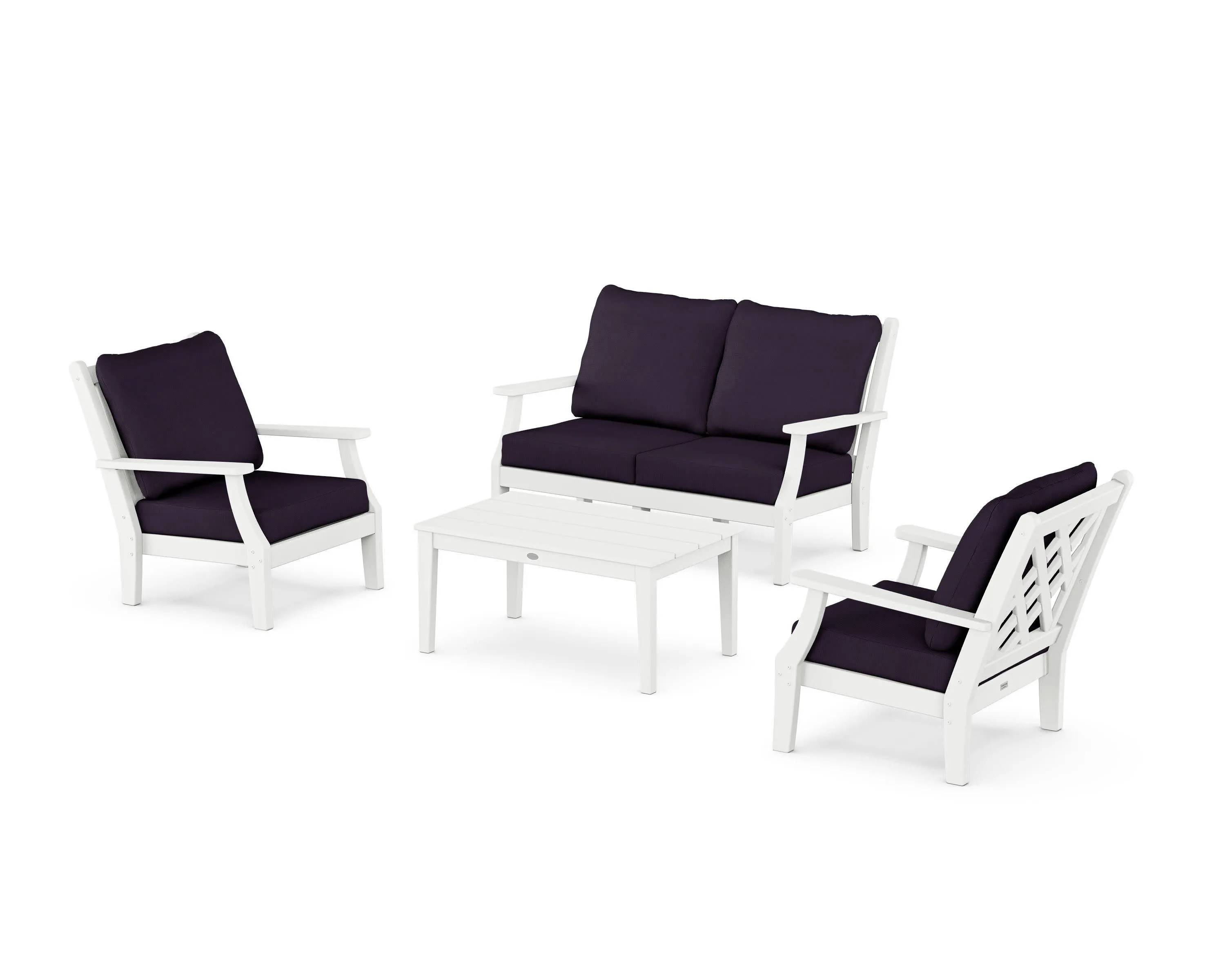 Wovendale 4-Piece Deep Seating Set with Loveseat