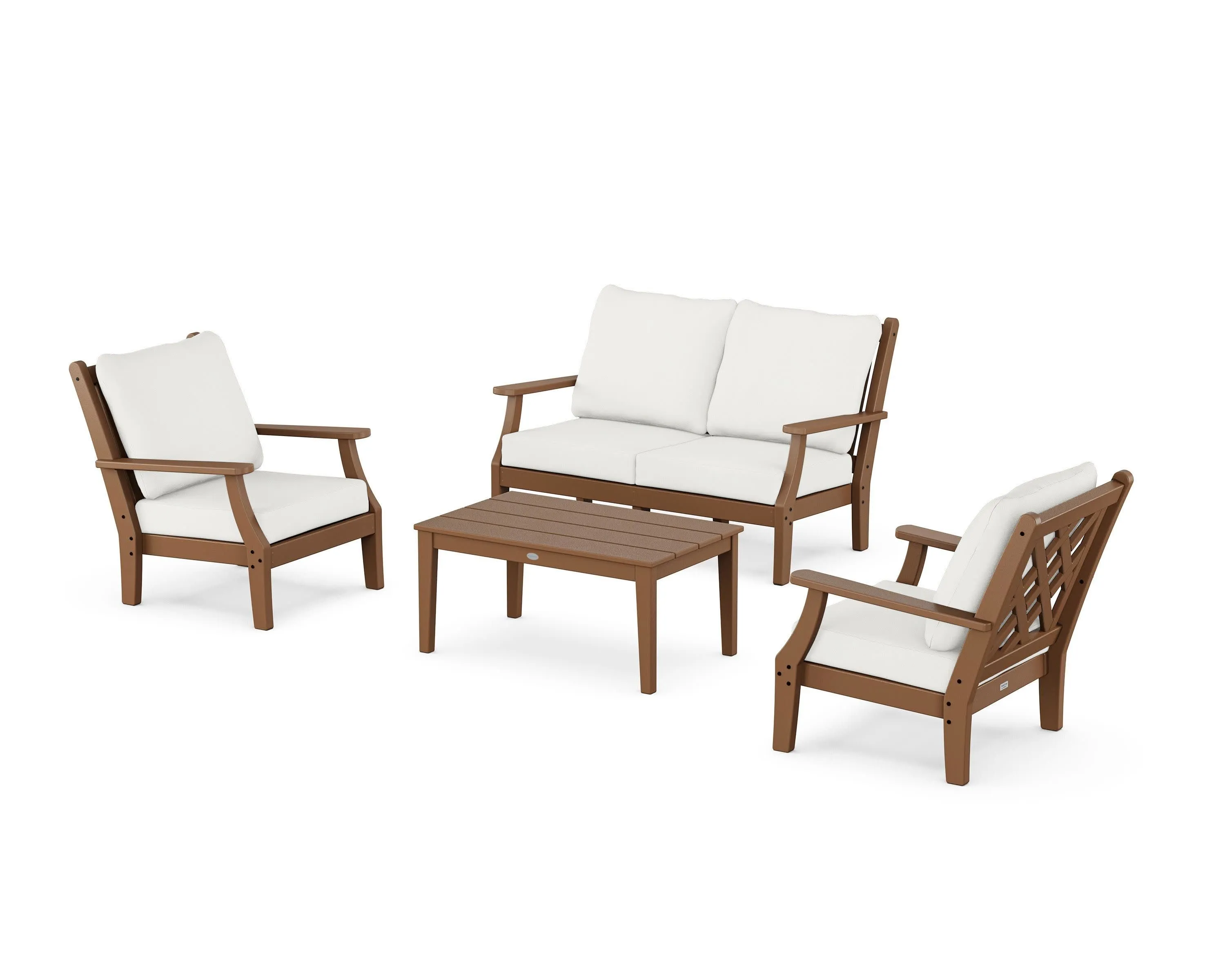 Wovendale 4-Piece Deep Seating Set with Loveseat