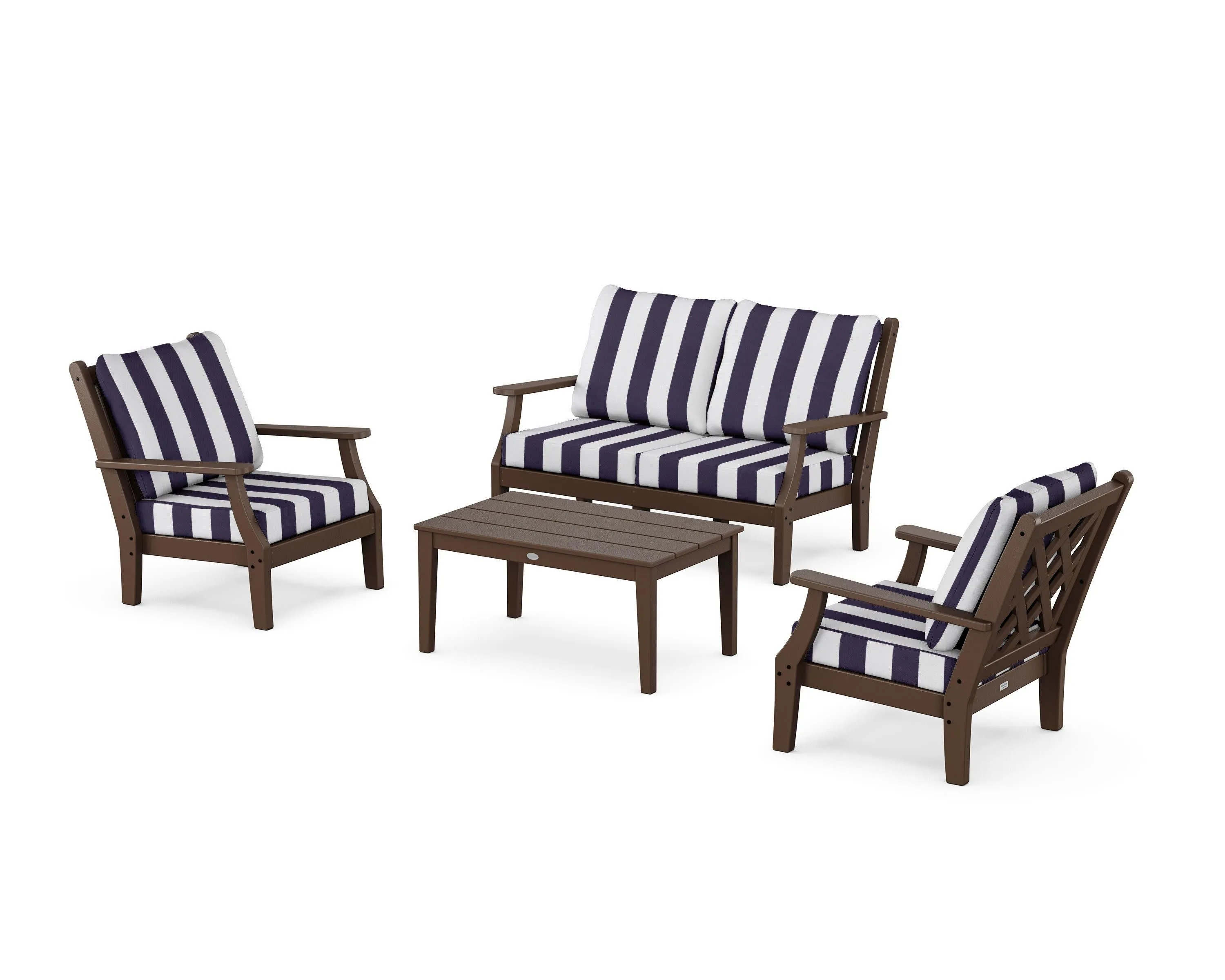 Wovendale 4-Piece Deep Seating Set with Loveseat