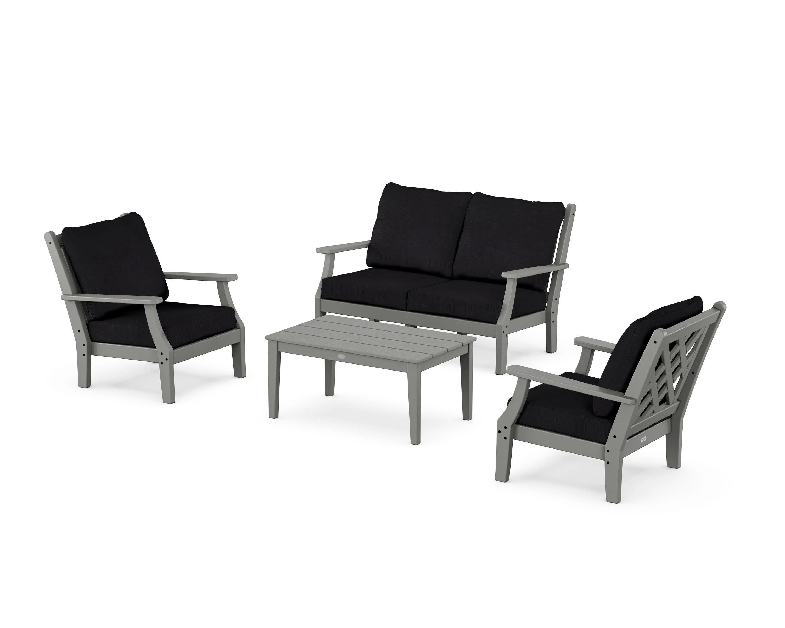 Wovendale 4-Piece Deep Seating Set with Loveseat