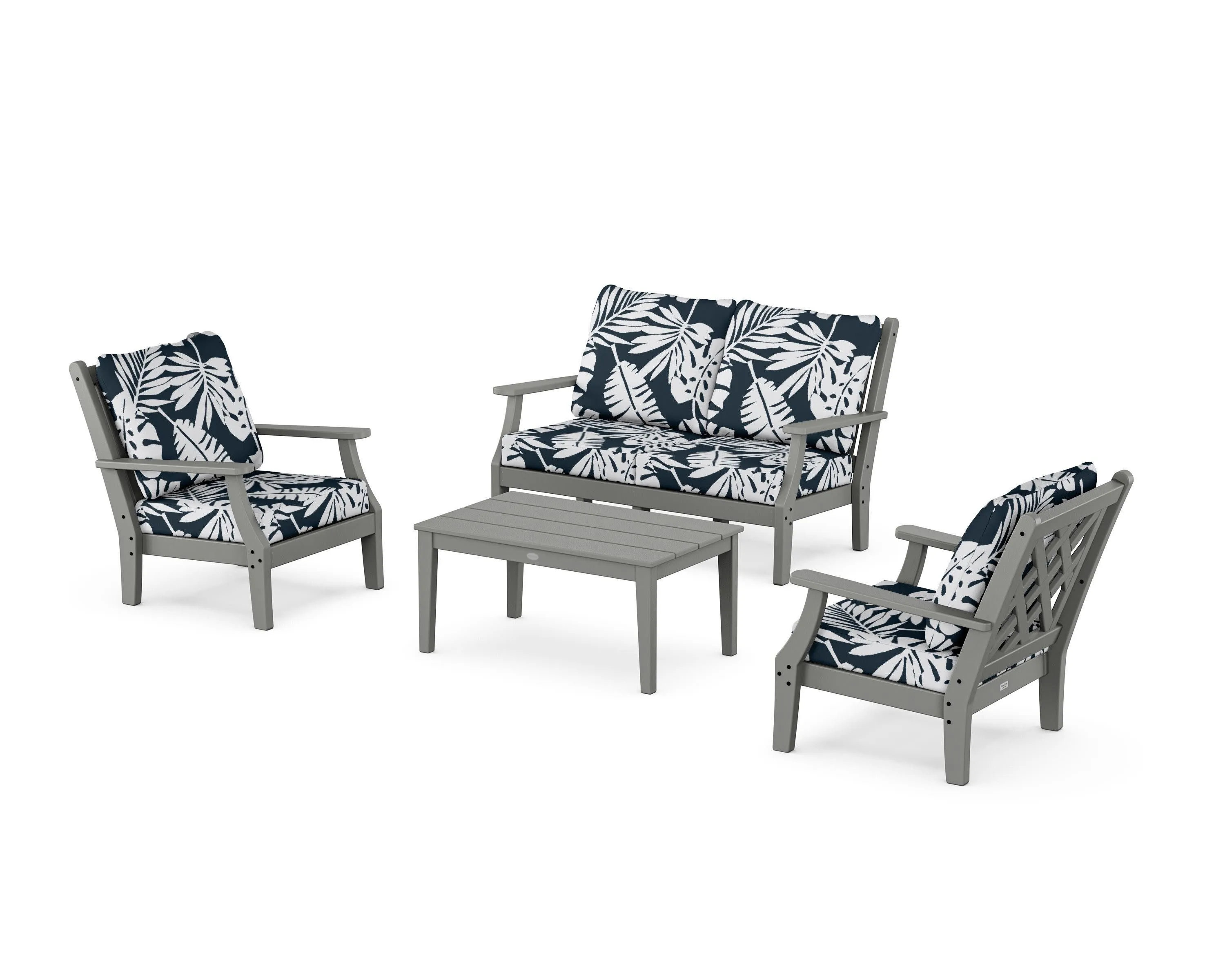 Wovendale 4-Piece Deep Seating Set with Loveseat