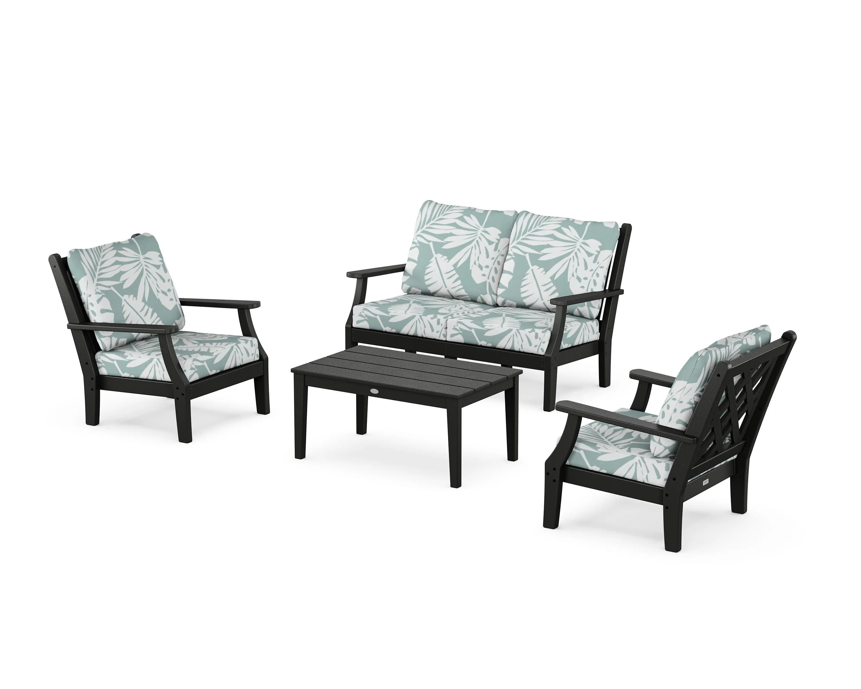 Wovendale 4-Piece Deep Seating Set with Loveseat