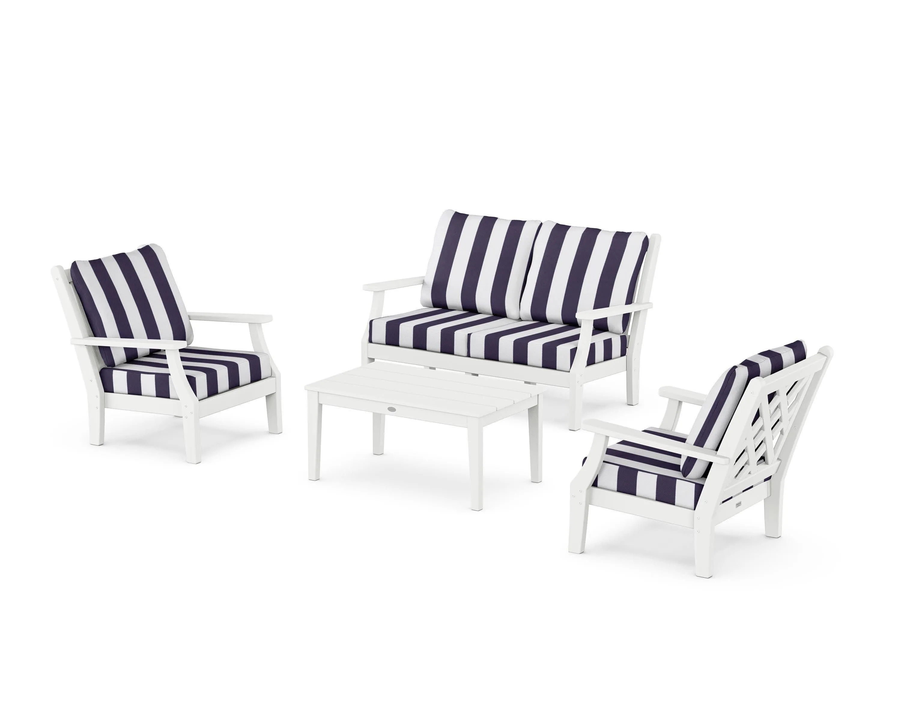 Wovendale 4-Piece Deep Seating Set with Loveseat