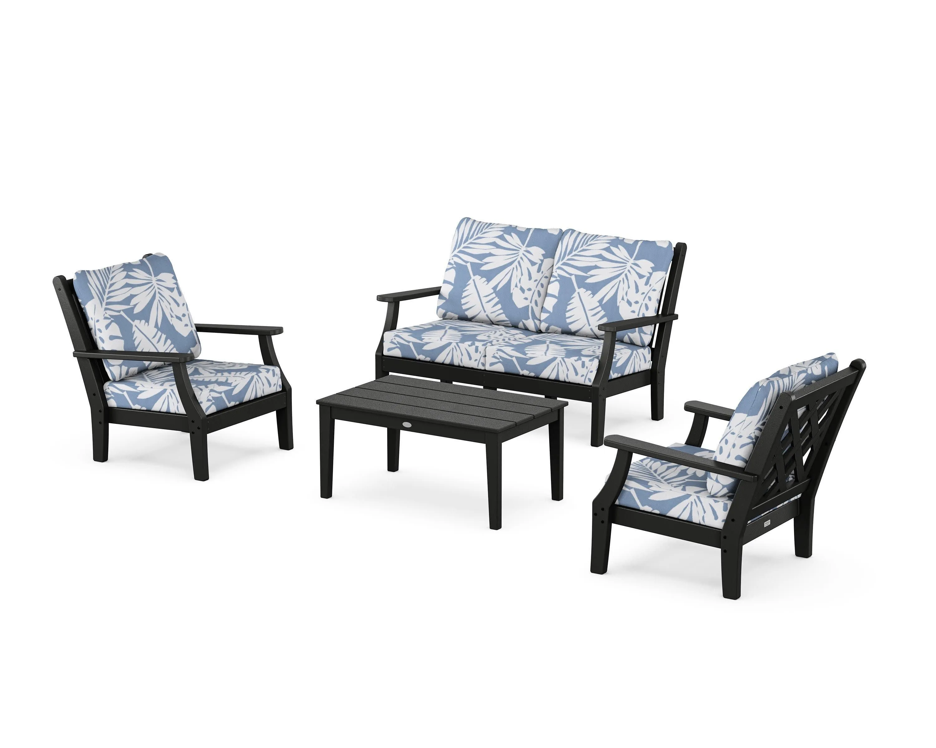 Wovendale 4-Piece Deep Seating Set with Loveseat