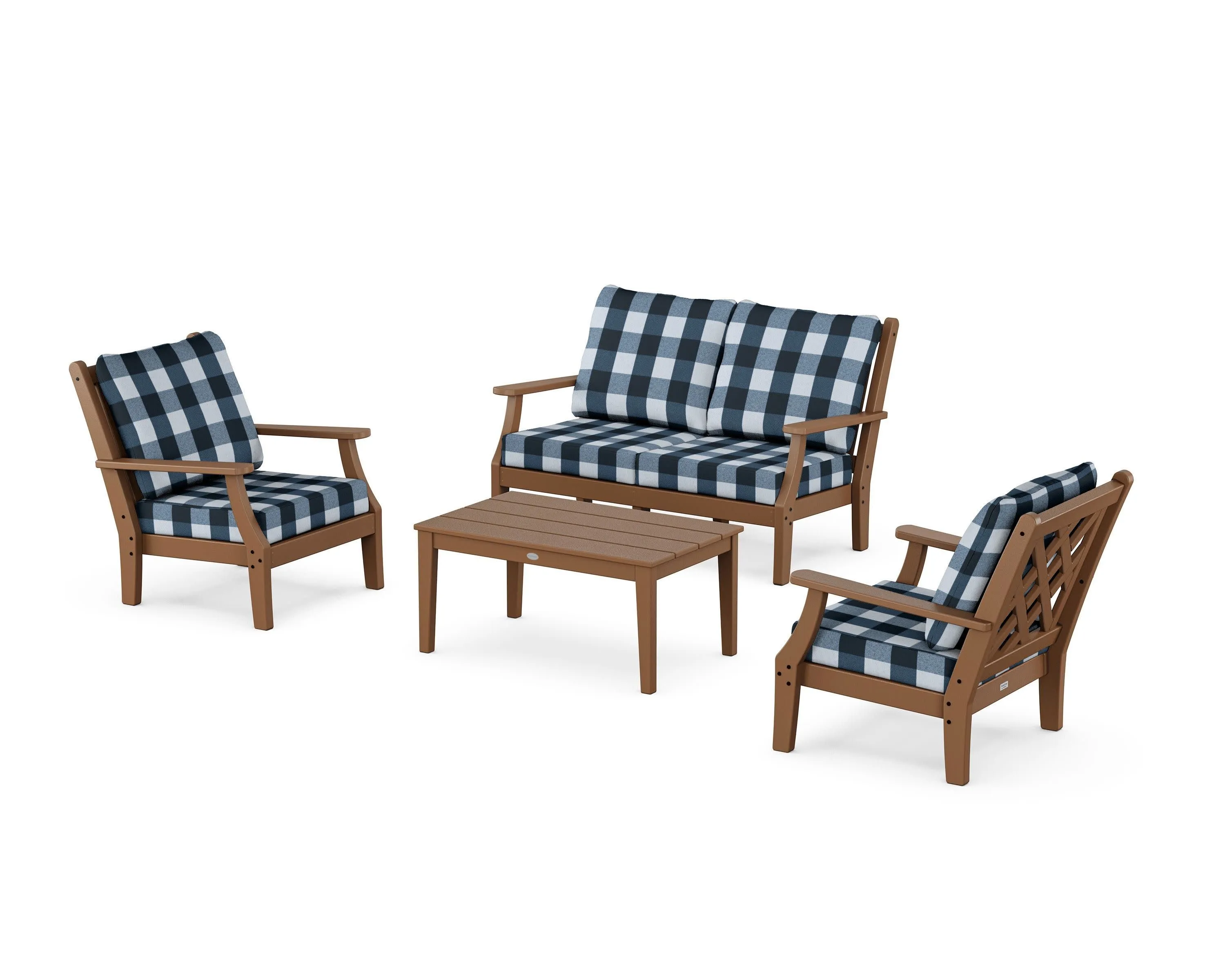 Wovendale 4-Piece Deep Seating Set with Loveseat