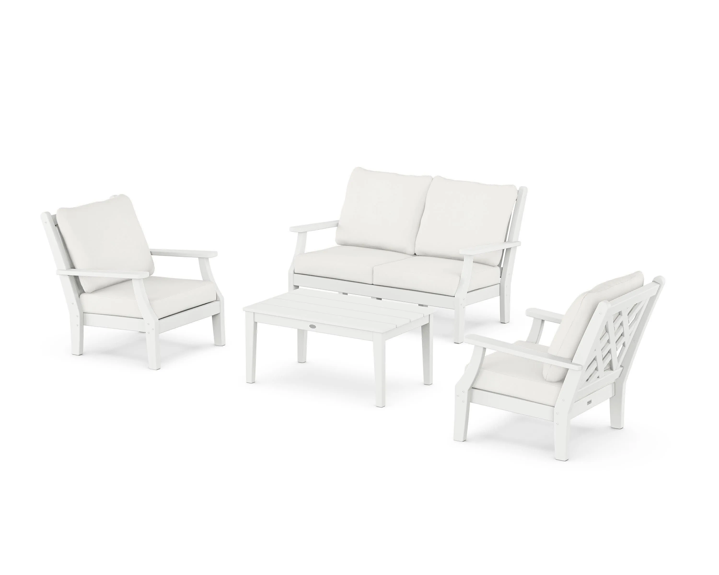 Wovendale 4-Piece Deep Seating Set with Loveseat