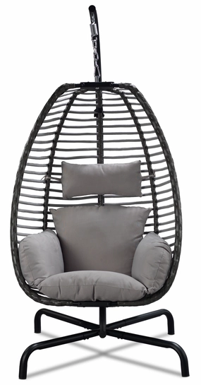 Yara Outdoor Hanging Egg Chair - Greyoutdoor patio furniture set