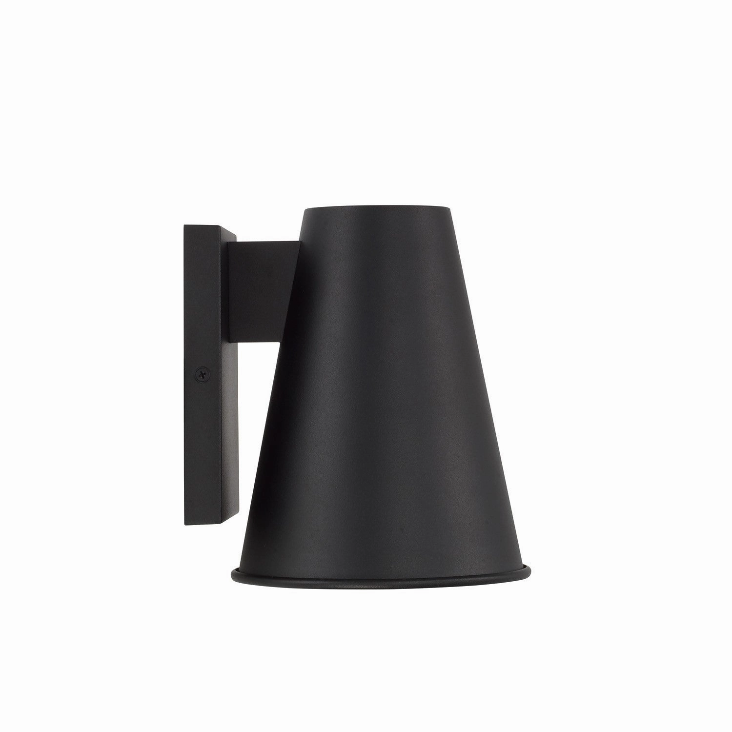Yardley One Light Outdoor Wall Lantern Black