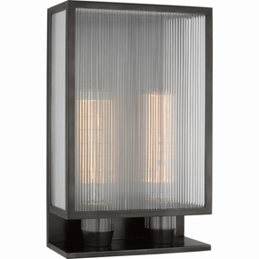 York 16" Double Box Outdoor SconceWeatherproof outdoor lighting