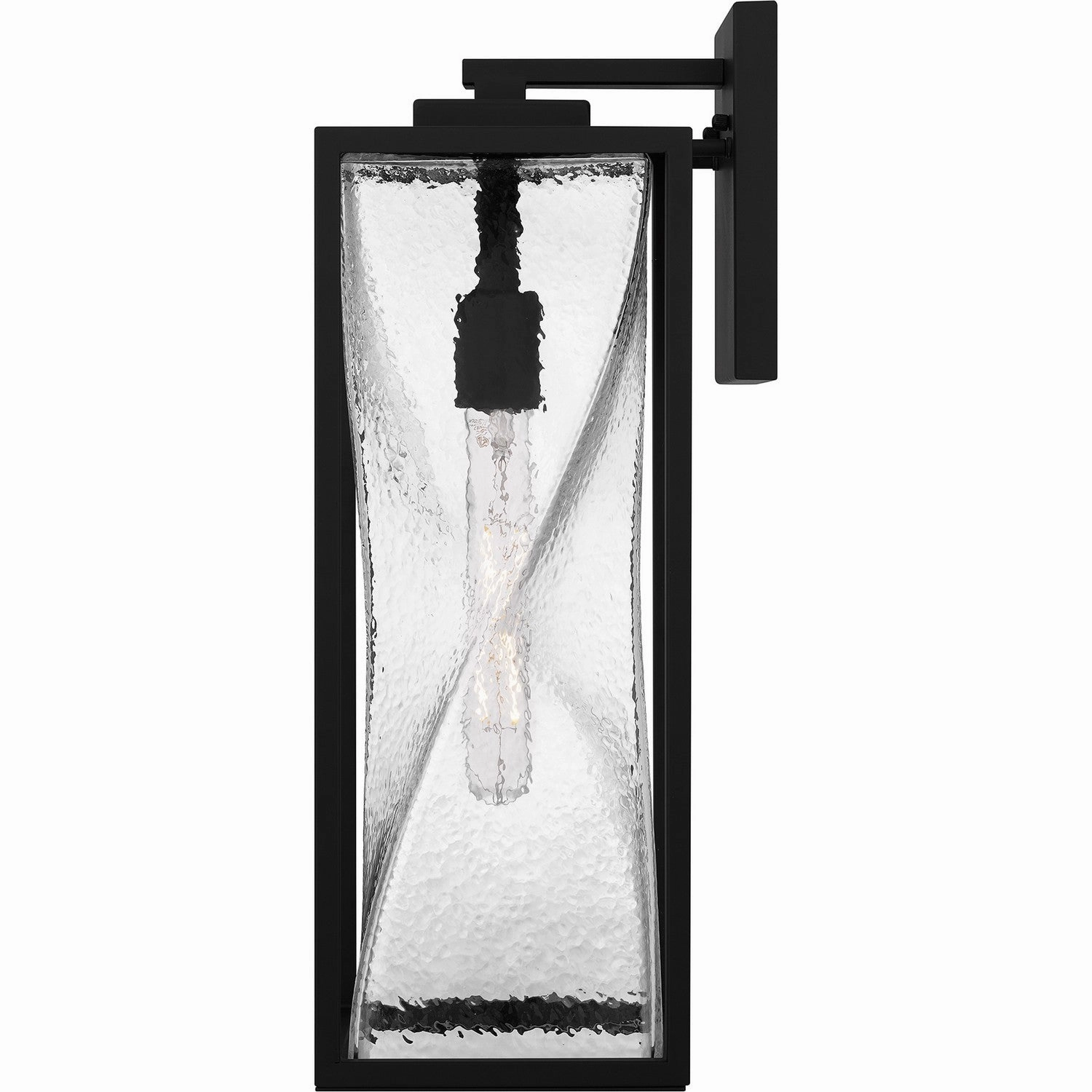 Zarah One Light Outdoor Wall Mount Matte Black