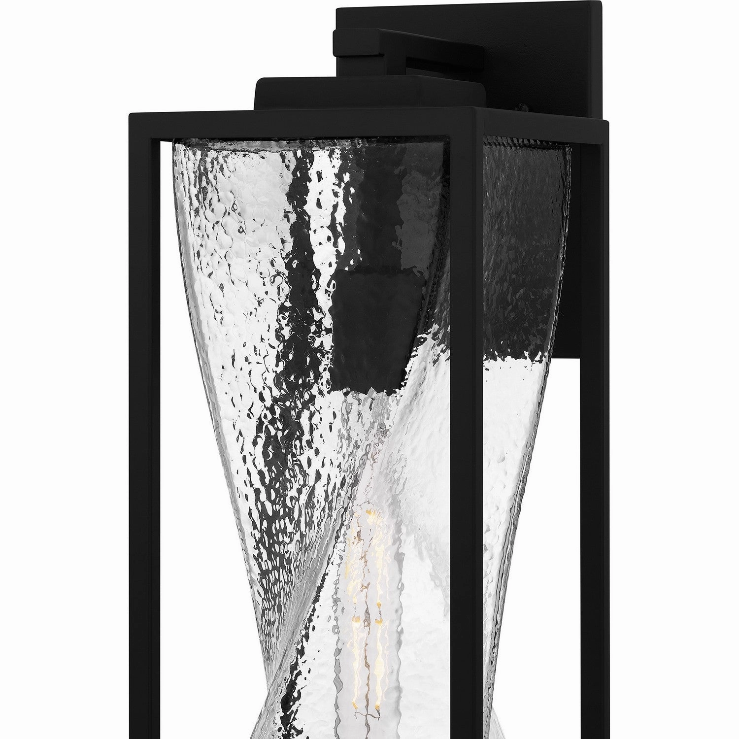Zarah One Light Outdoor Wall Mount Matte Black