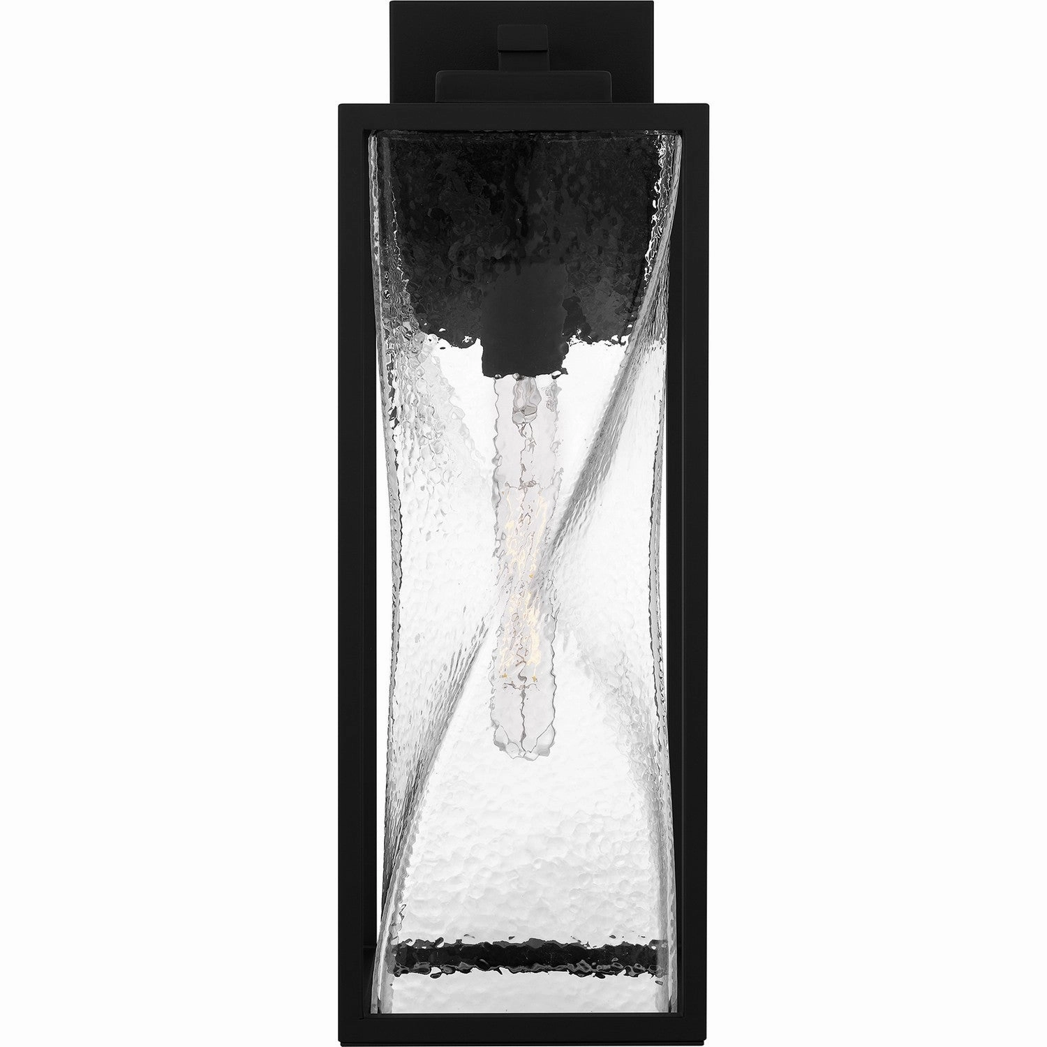 Zarah One Light Outdoor Wall Mount Matte Black