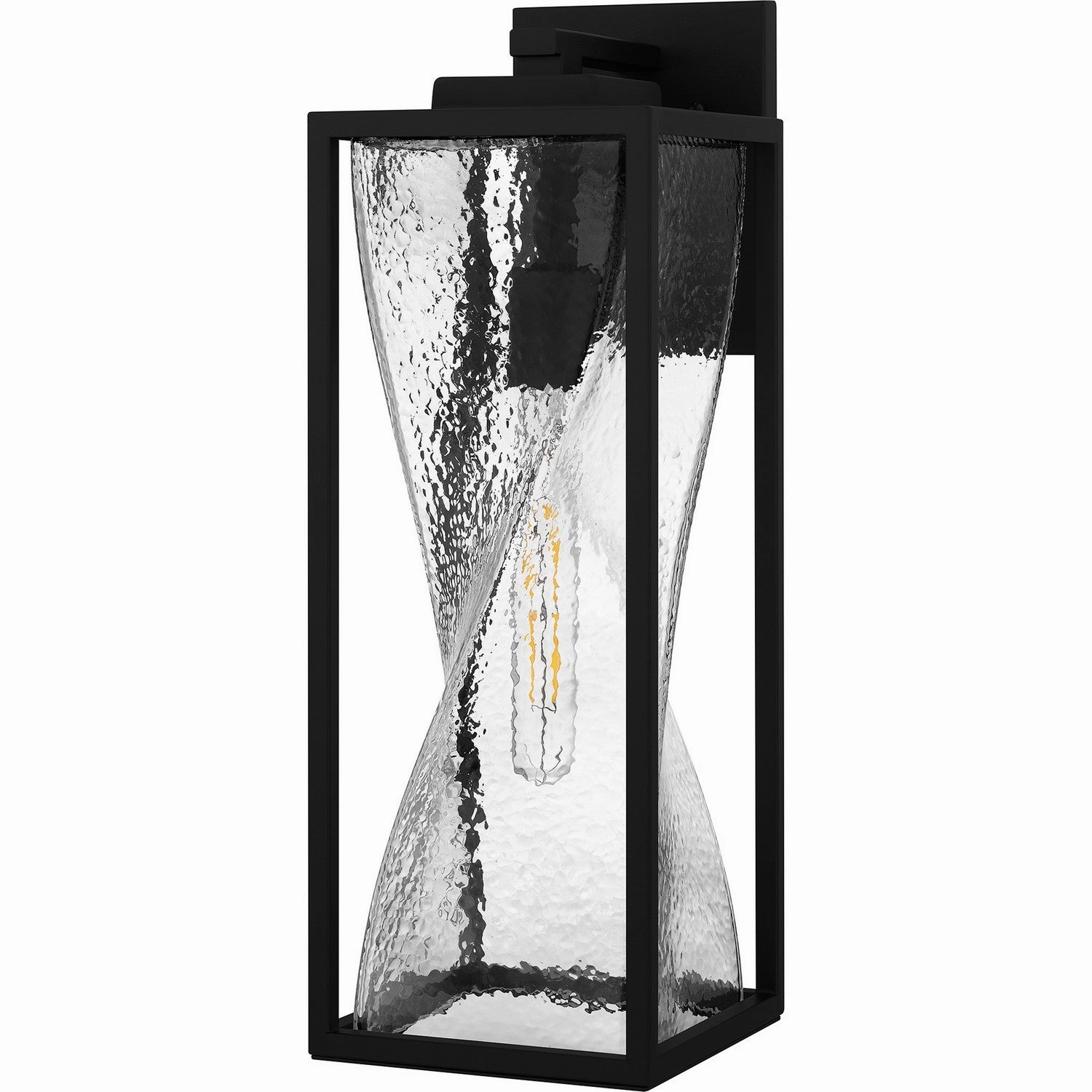 Zarah One Light Outdoor Wall Mount Matte Black